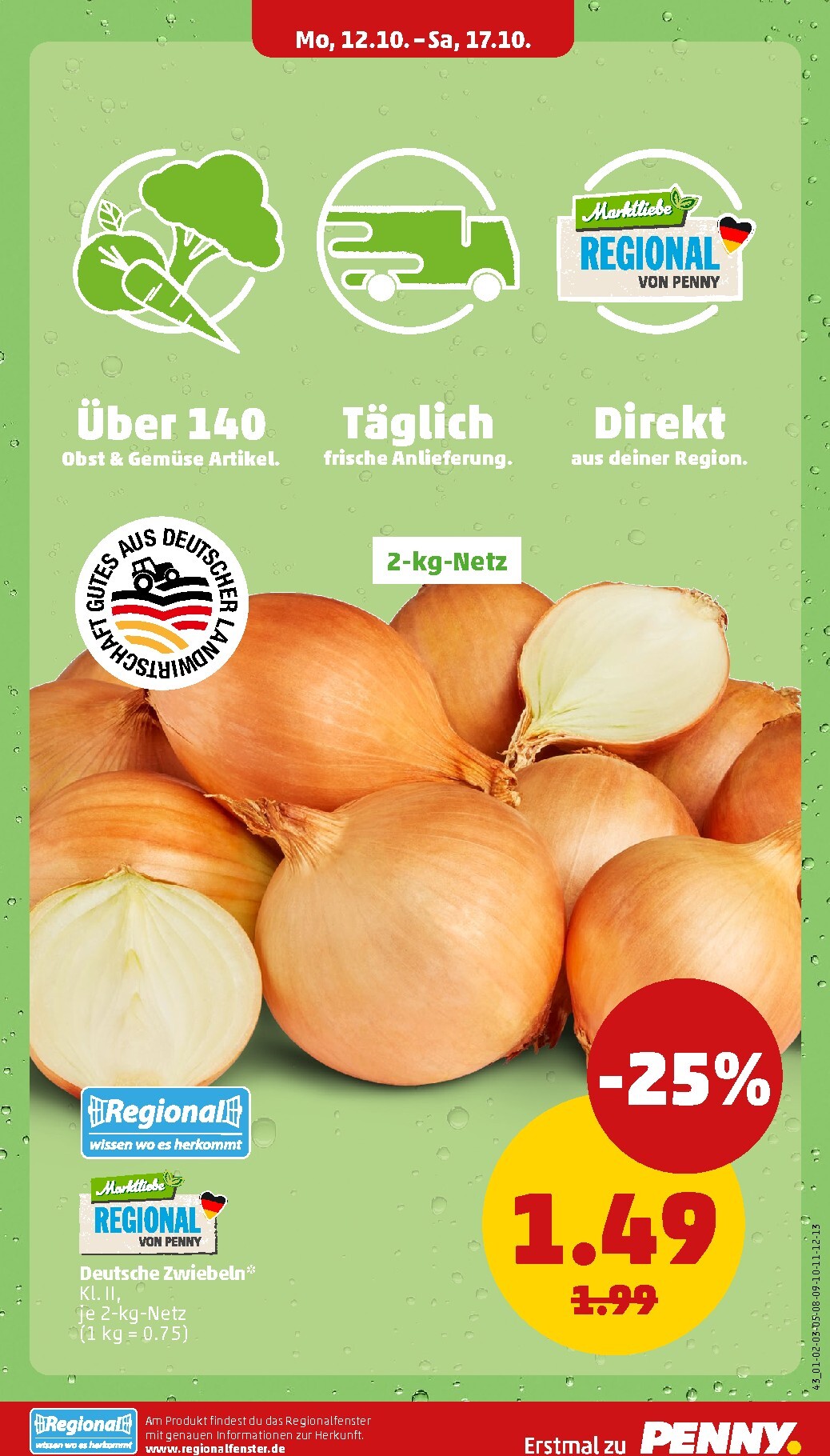 penny - PENNY Prospekt nächste Woche – von Montag 12.10.2026 bis Samstag 17.10.2026 - page: 7