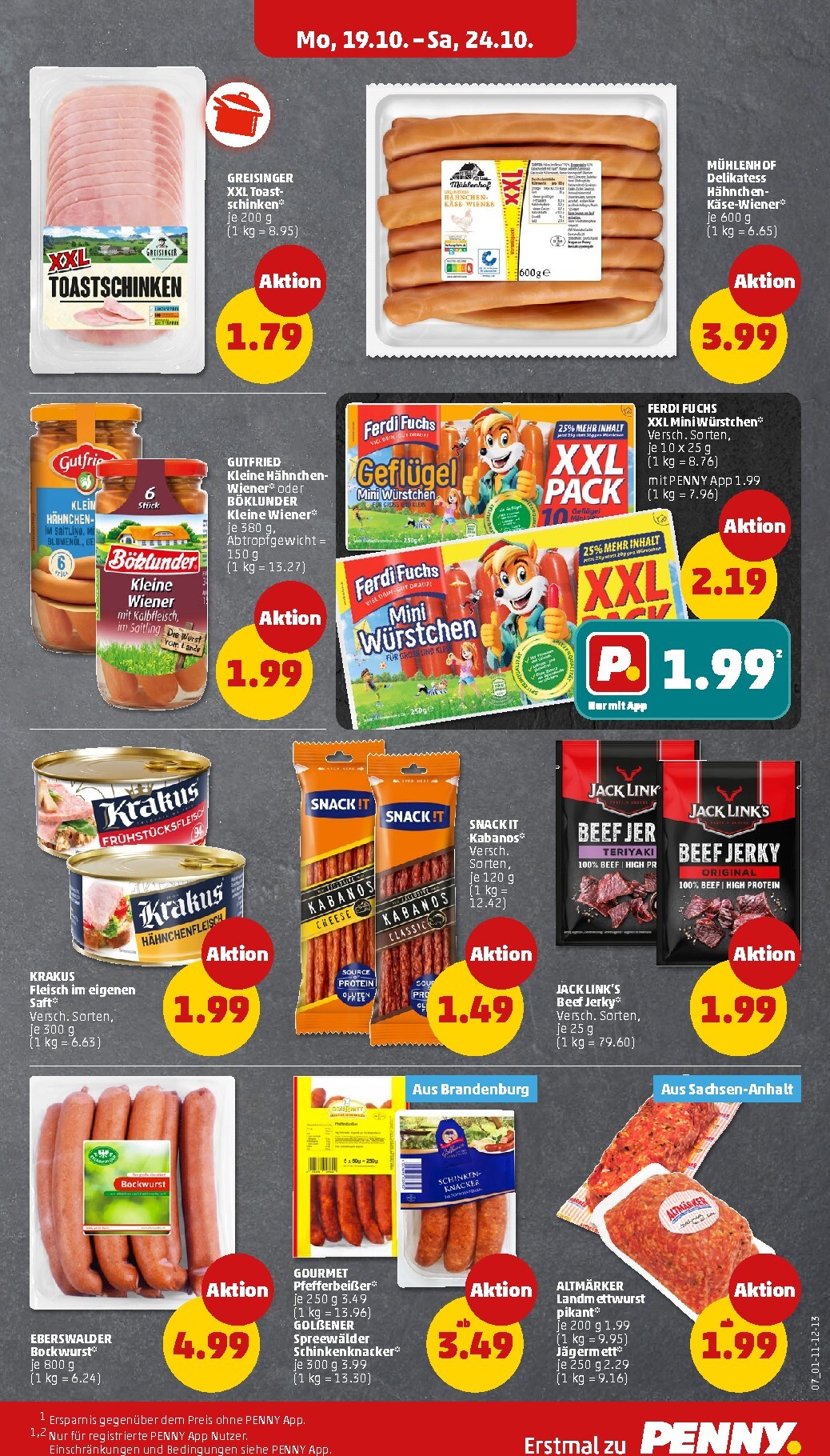 penny - PENNY Prospekt nächste Woche – von Montag 19.10.2026 bis Samstag 24.10.2026 - page: 9