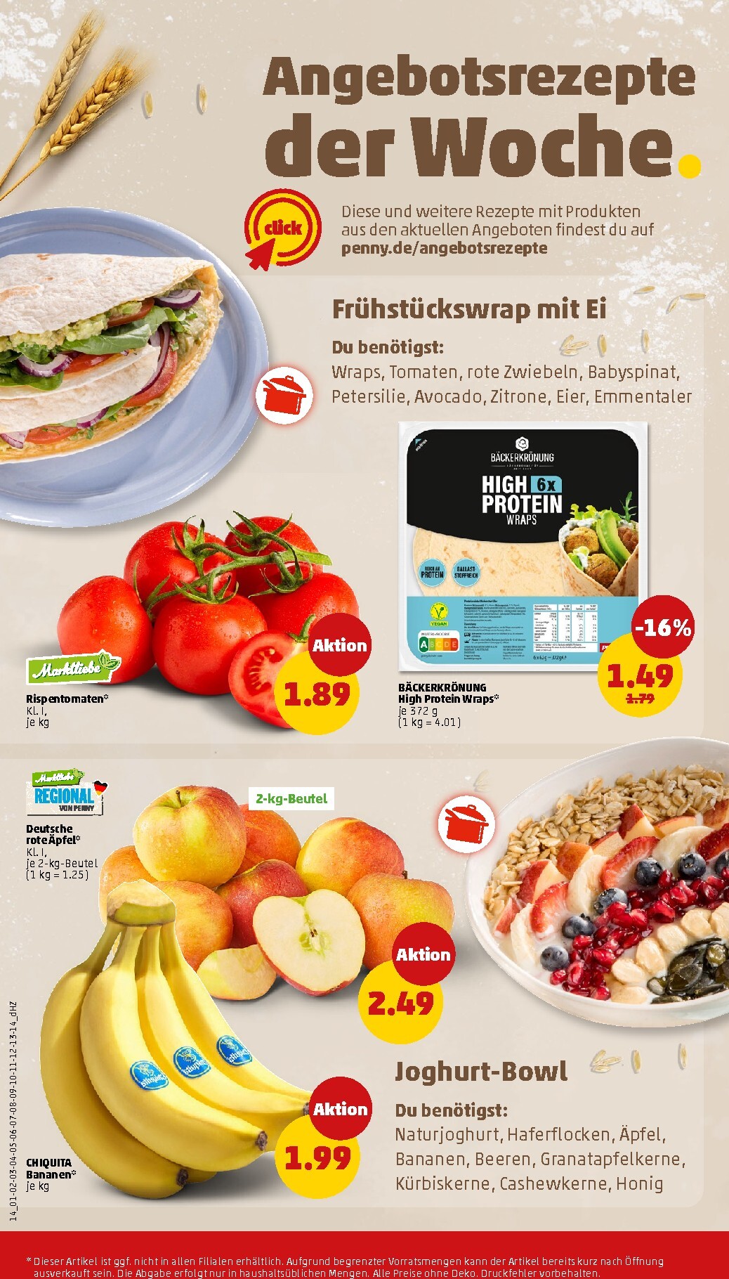 penny - PENNY Prospekt nächste Woche – von Montag 19.10.2026 bis Samstag 24.10.2026 - page: 16
