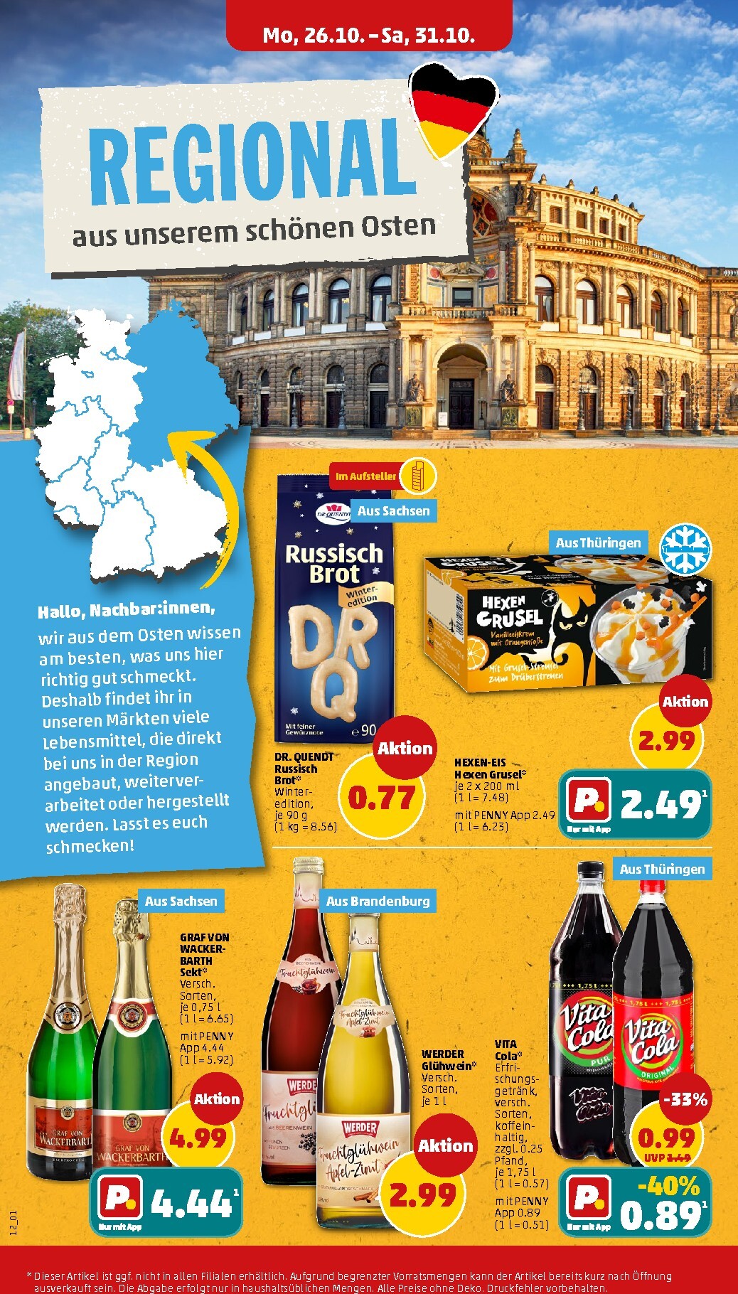 penny - PENNY Prospekt nächste Woche – von Montag 26.10.2026 bis Samstag 31.10.2026 - page: 14