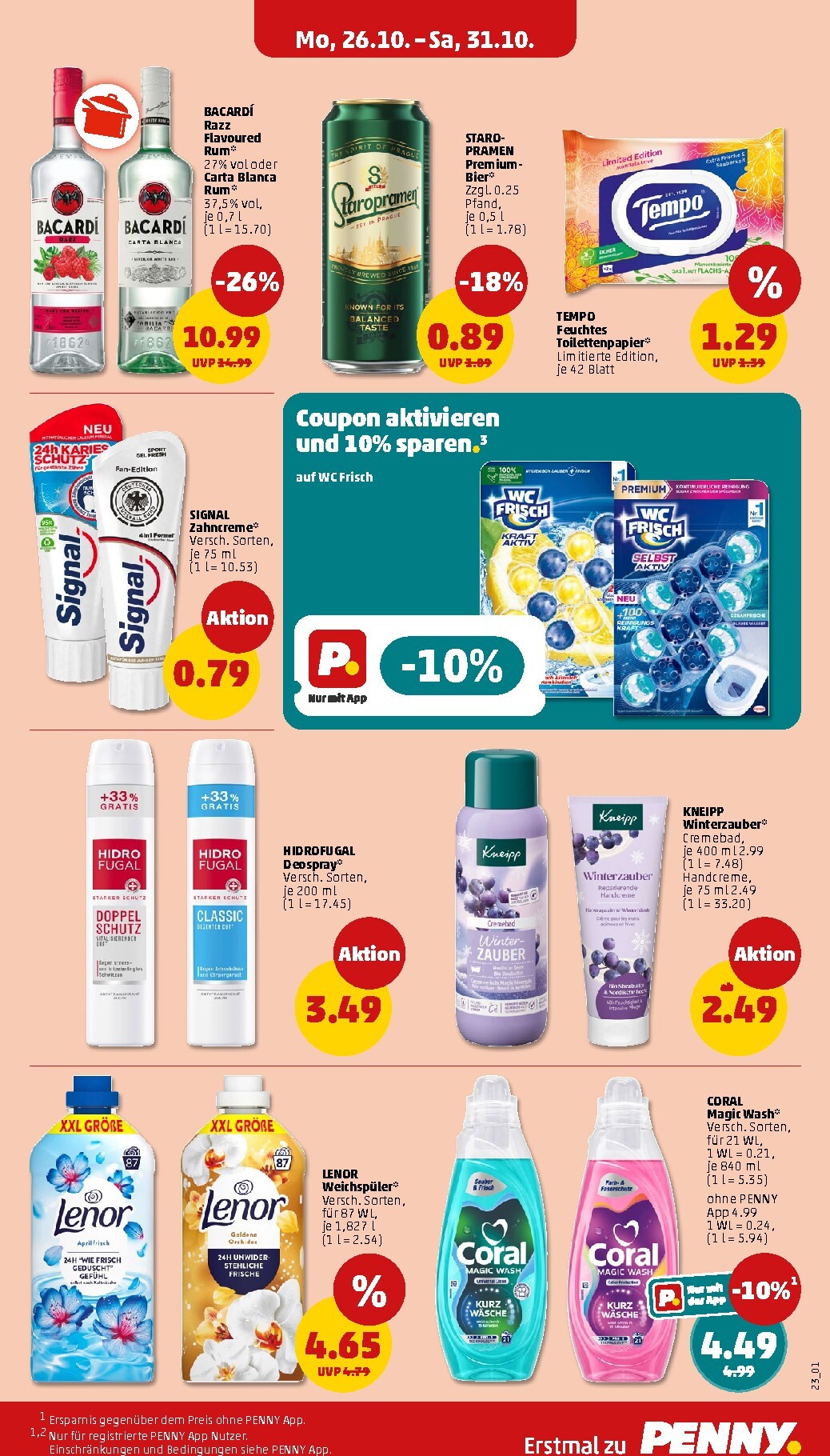 penny - PENNY Prospekt nächste Woche – von Montag 26.10.2026 bis Samstag 31.10.2026 - page: 25