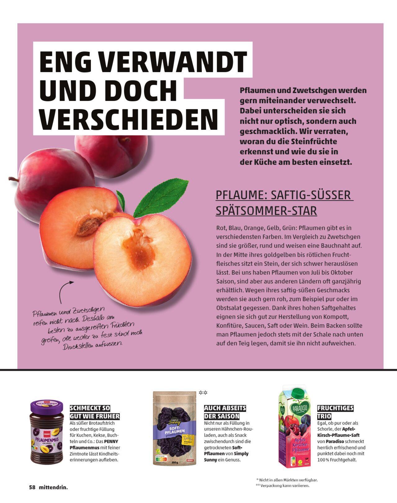 penny - Penny Kundenmagazin Herbst 2024 - page: 58