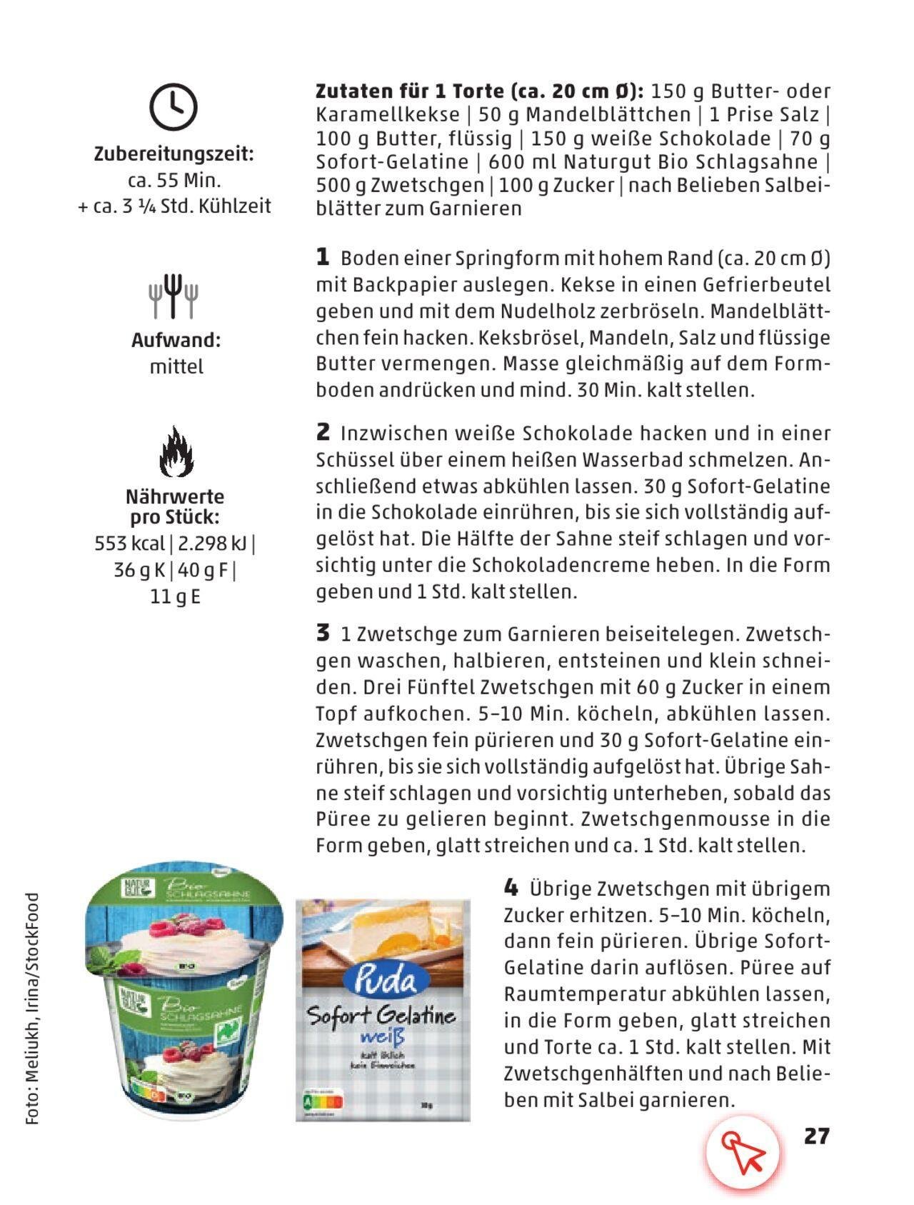 penny - Penny Rezeptheft Herbst 2024 - page: 27