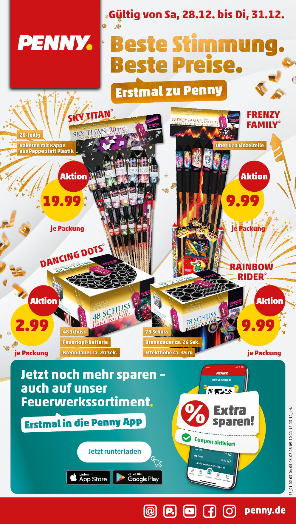 penny - PENNY-Prospekt gültig von 23.12. bis 28.12. - page: 33