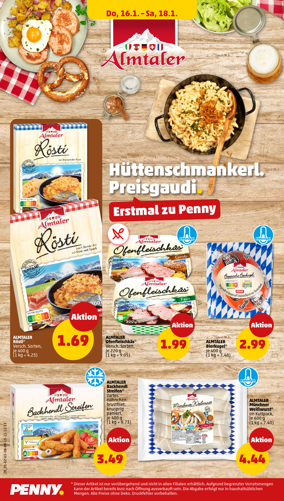 penny - PENNY-Prospekt gültig von 13.01. bis 18.01. - page: 28