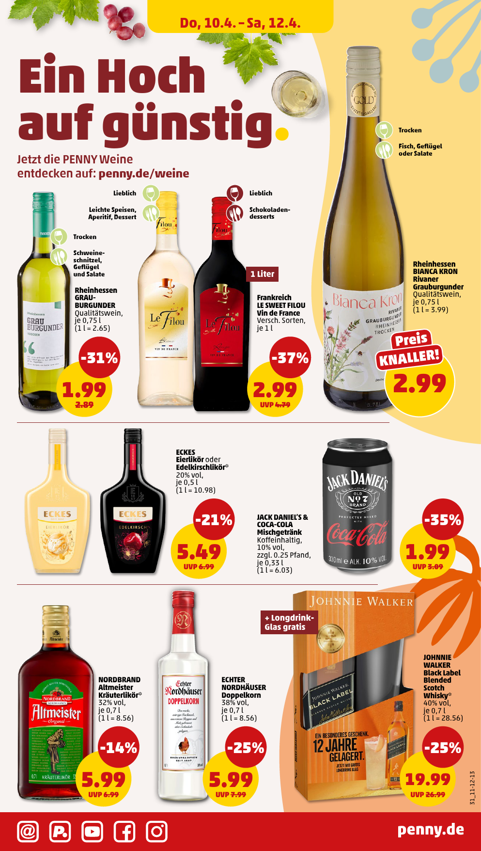 penny - PENNY-Prospekt gültig von 07.04. bis 12.04. - page: 31 penny - PENNY-Prospekt gültig von 07.04. bis 12.04. - page: 31