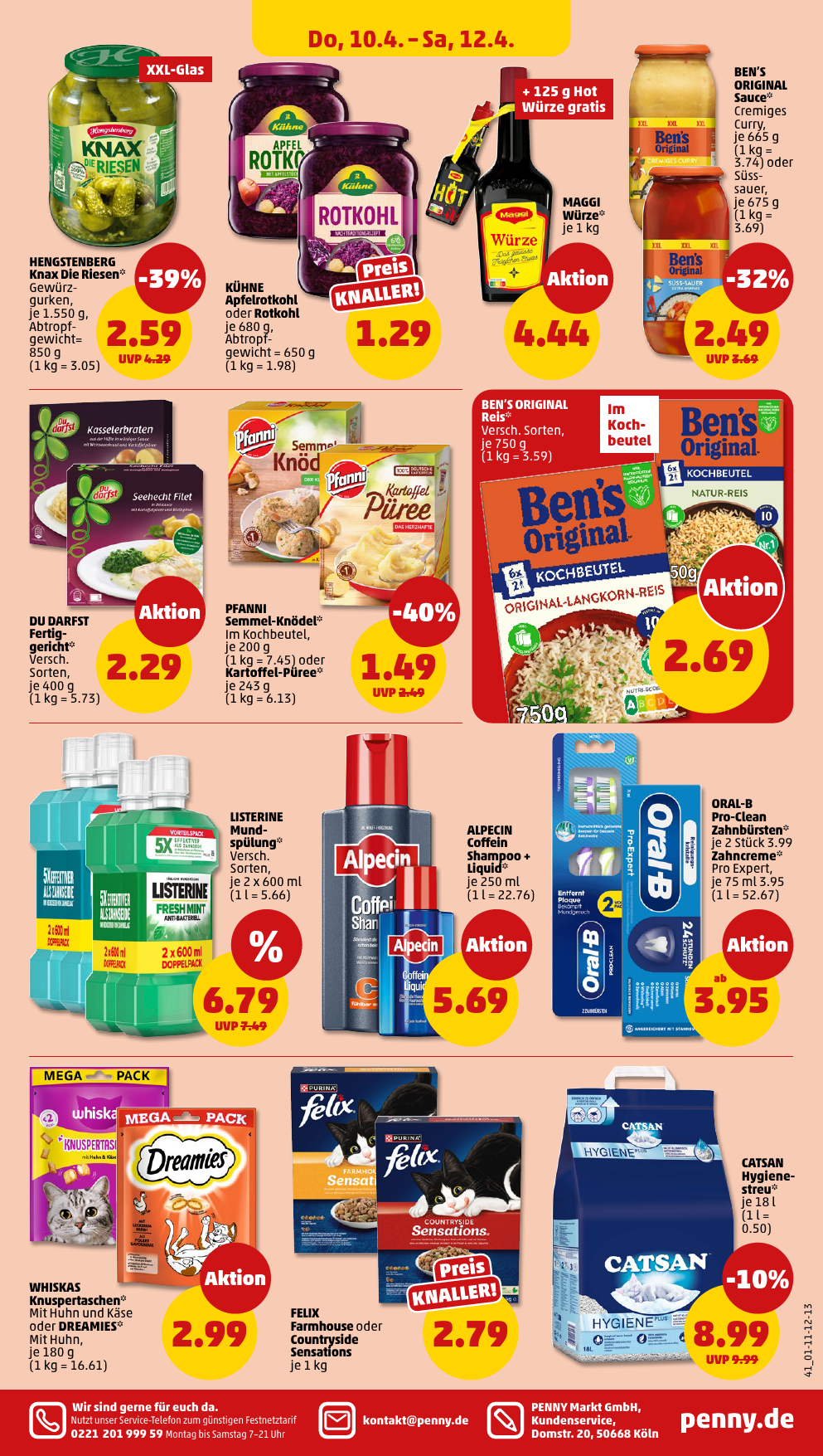 penny - PENNY-Prospekt gültig von 07.04. bis 12.04. - page: 41 penny - PENNY-Prospekt gültig von 07.04. bis 12.04. - page: 41