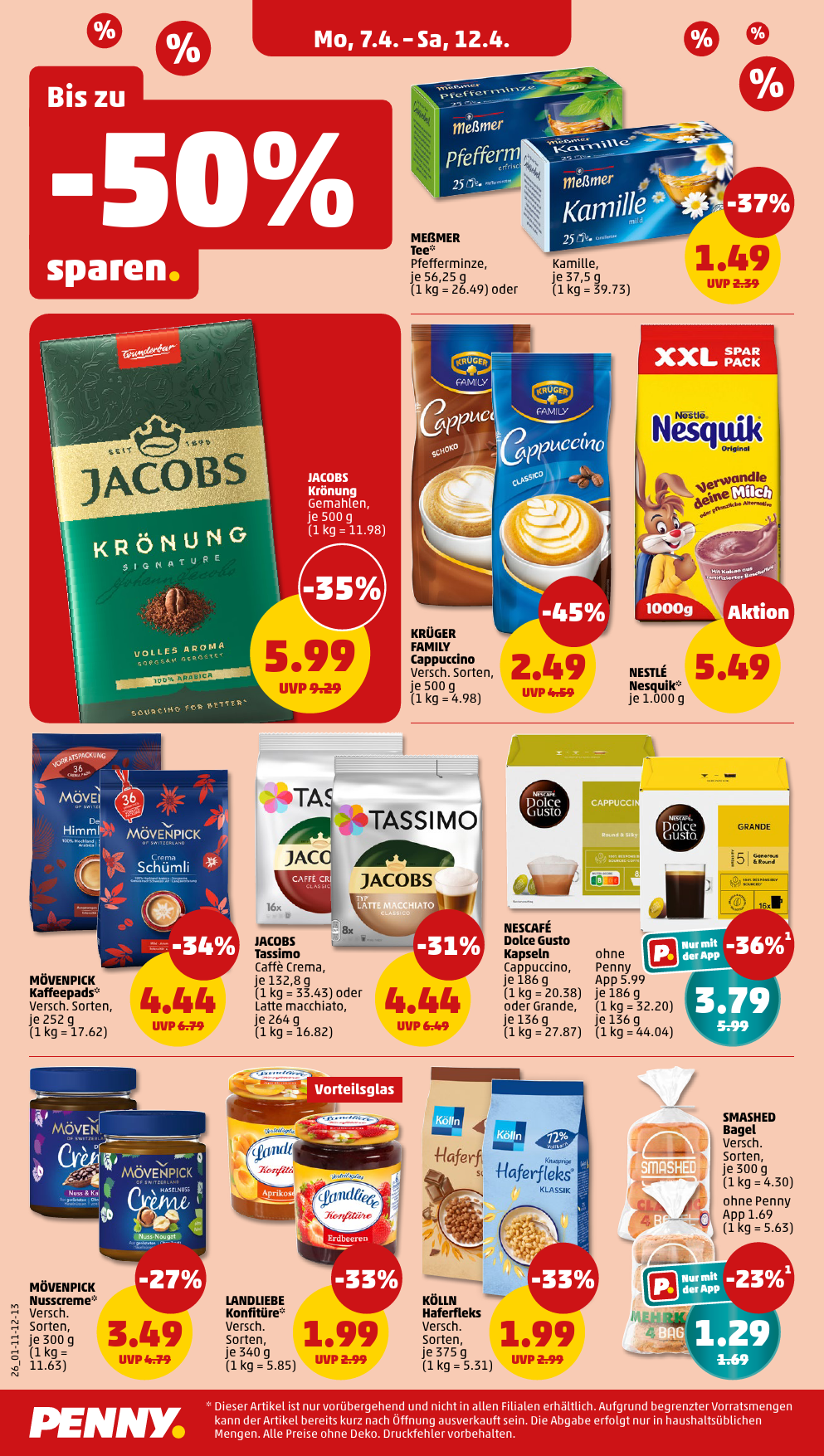 penny - PENNY-Prospekt gültig von 07.04. bis 12.04. - page: 26 penny - PENNY-Prospekt gültig von 07.04. bis 12.04. - page: 26