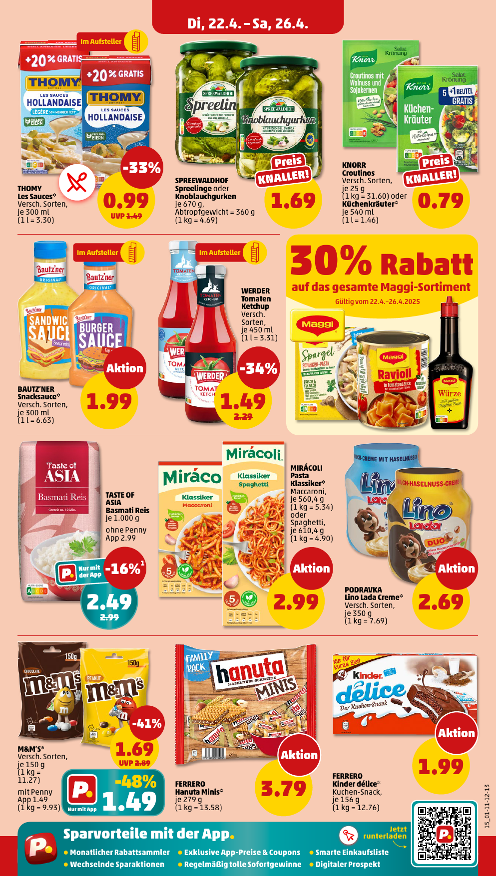 penny - PENNY-Prospekt gültig von 22.04. bis 26.04. - page: 15 penny - PENNY-Prospekt gültig von 22.04. bis 26.04. - page: 15