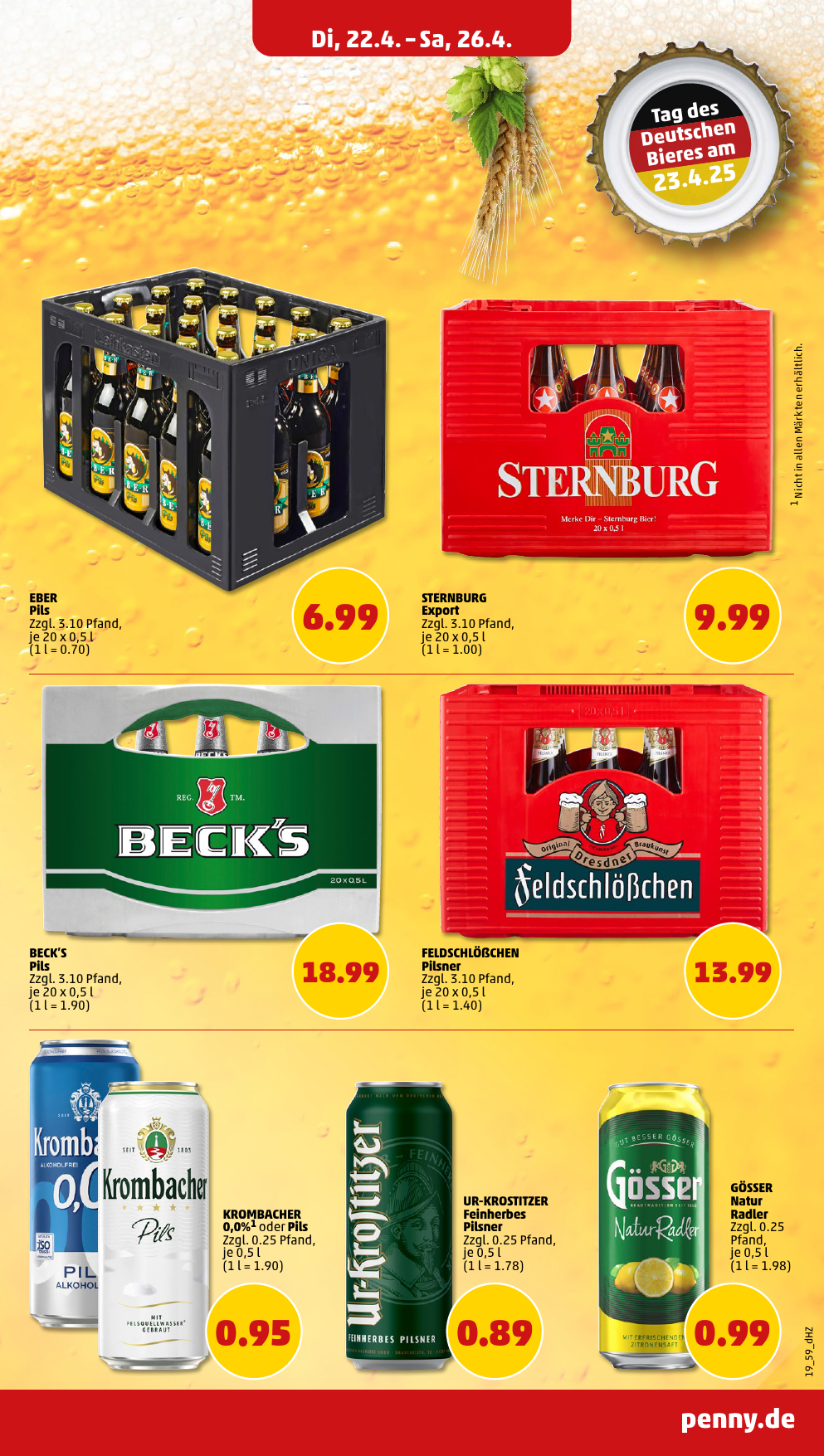 penny - PENNY-Prospekt gültig von 22.04. bis 26.04. - page: 19 penny - PENNY-Prospekt gültig von 22.04. bis 26.04. - page: 19