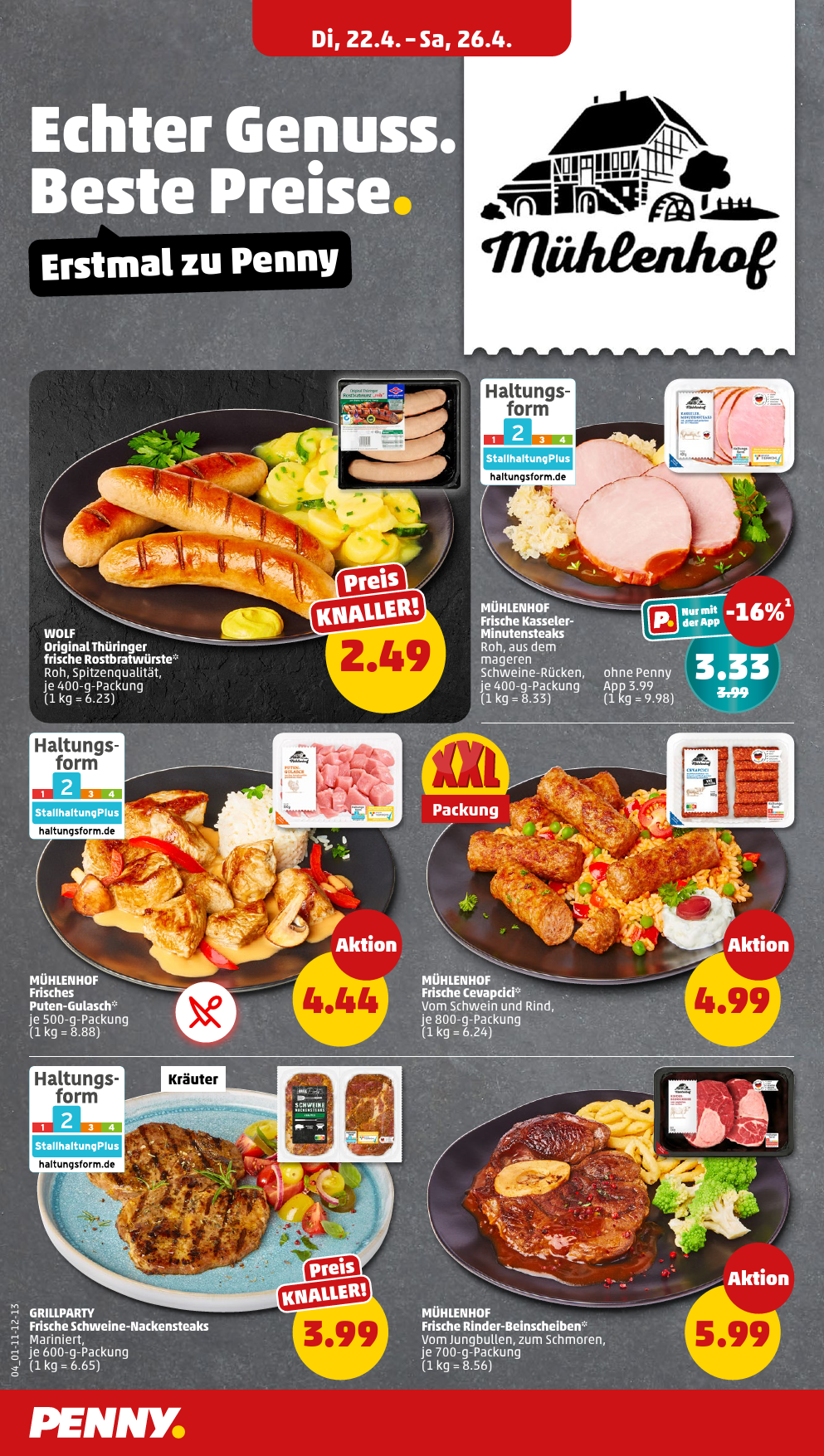 penny - PENNY-Prospekt gültig von 22.04. bis 26.04. - page: 4 penny - PENNY-Prospekt gültig von 22.04. bis 26.04. - page: 4