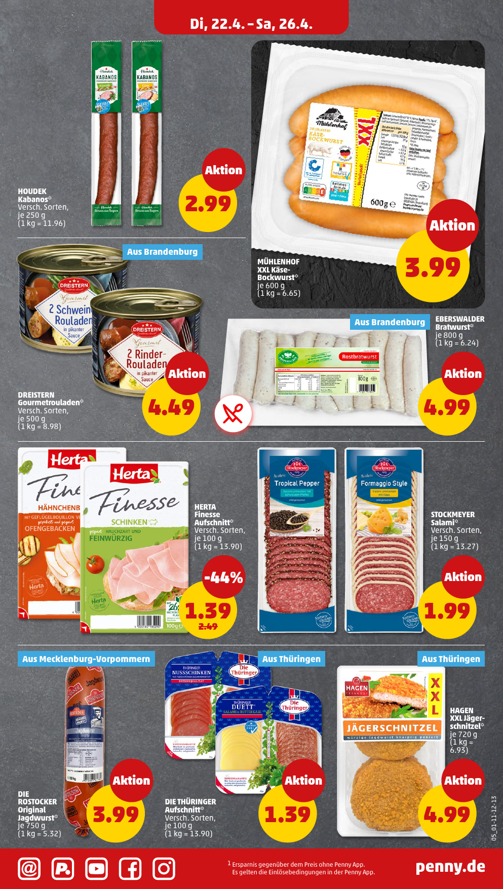 penny - PENNY-Prospekt gültig von 22.04. bis 26.04. - page: 5 penny - PENNY-Prospekt gültig von 22.04. bis 26.04. - page: 5
