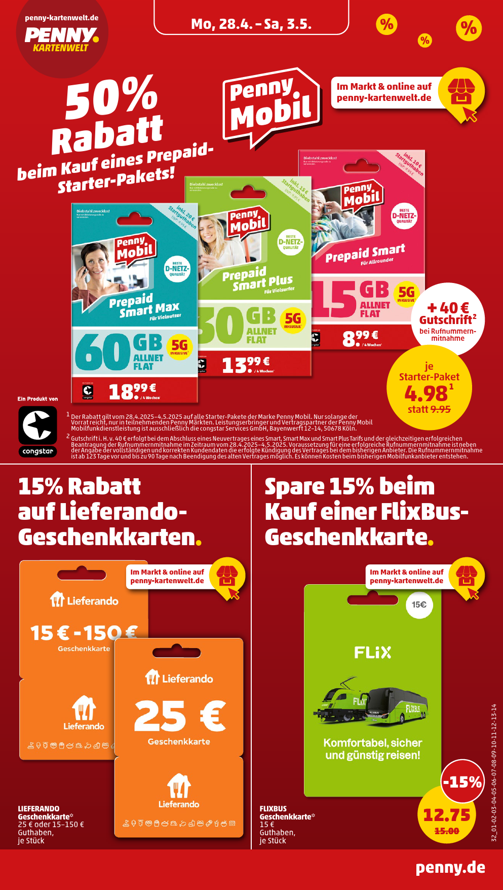 penny - PENNY-Prospekt gültig von 28.04. bis 03.05. - page: 41 penny - PENNY-Prospekt gültig von 28.04. bis 03.05. - page: 41