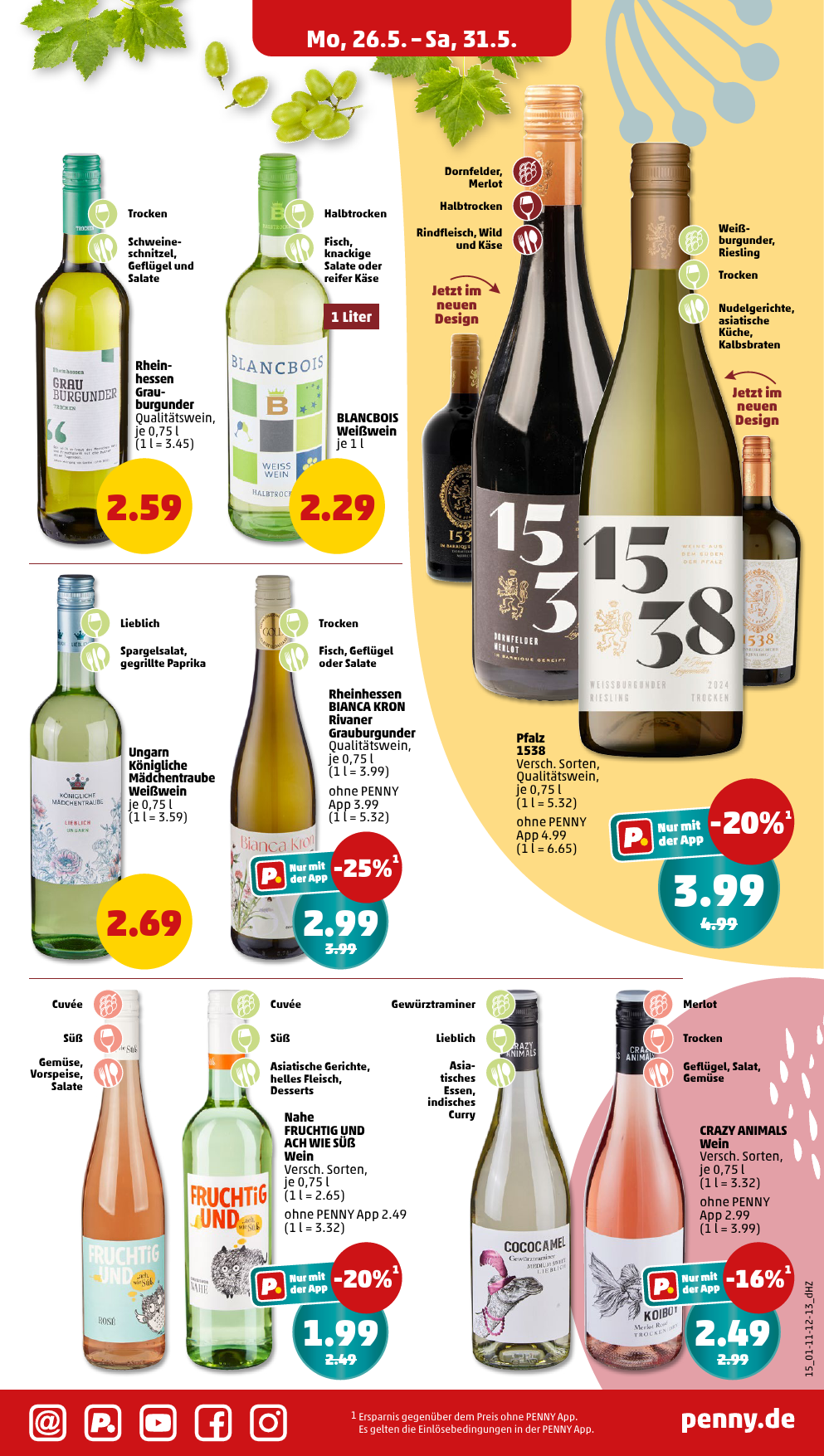 penny - PENNY-Prospekt gültig von 26.05. bis 31.05. - page: 15 penny - PENNY-Prospekt gültig von 26.05. bis 31.05. - page: 15