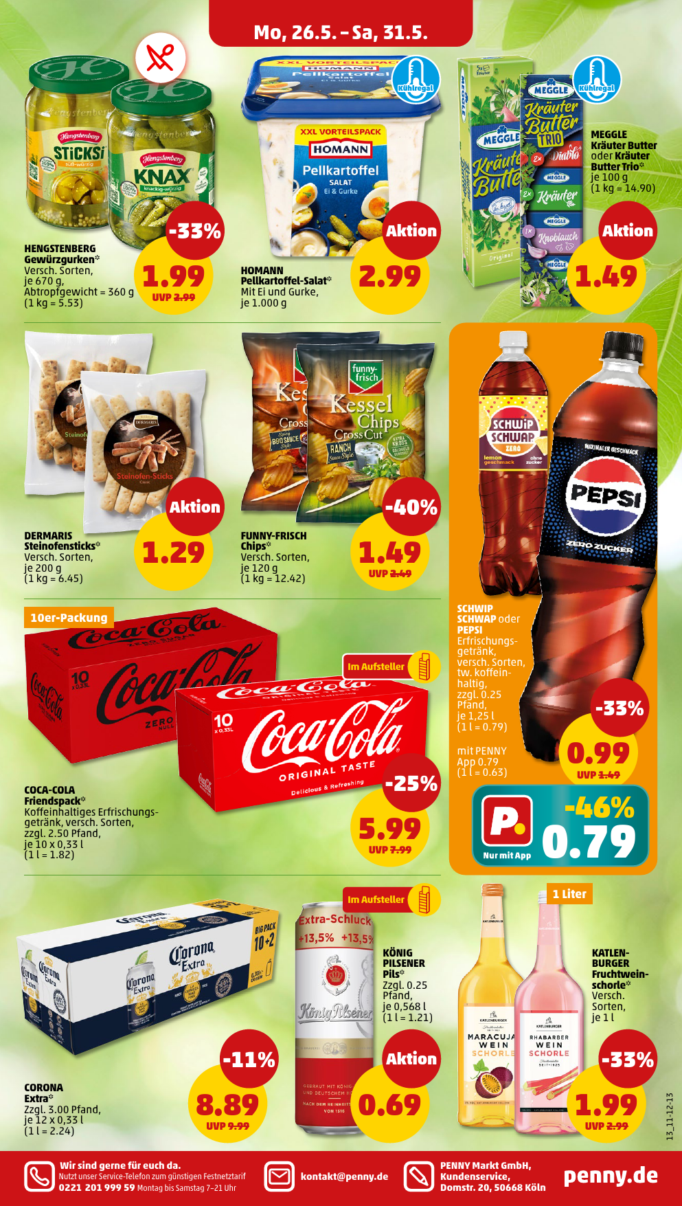 penny - PENNY-Prospekt gültig von 26.05. bis 31.05. - page: 13 penny - PENNY-Prospekt gültig von 26.05. bis 31.05. - page: 13