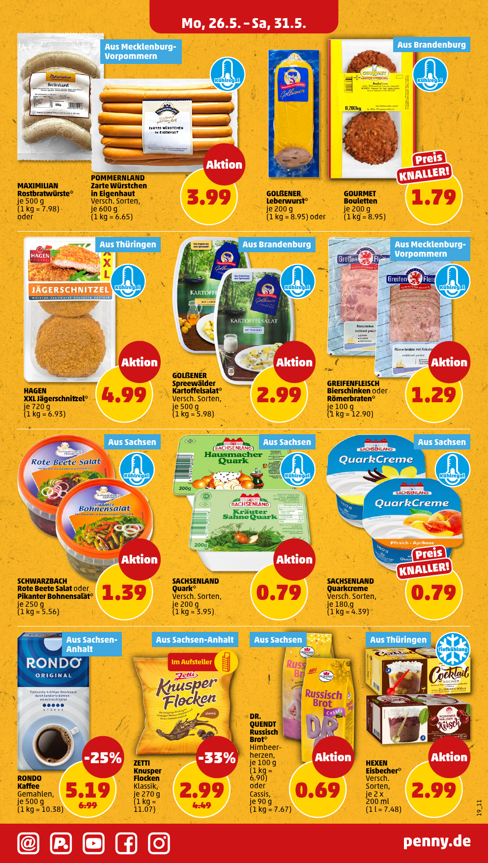 penny - PENNY-Prospekt gültig von 26.05. bis 31.05. - page: 19 penny - PENNY-Prospekt gültig von 26.05. bis 31.05. - page: 19