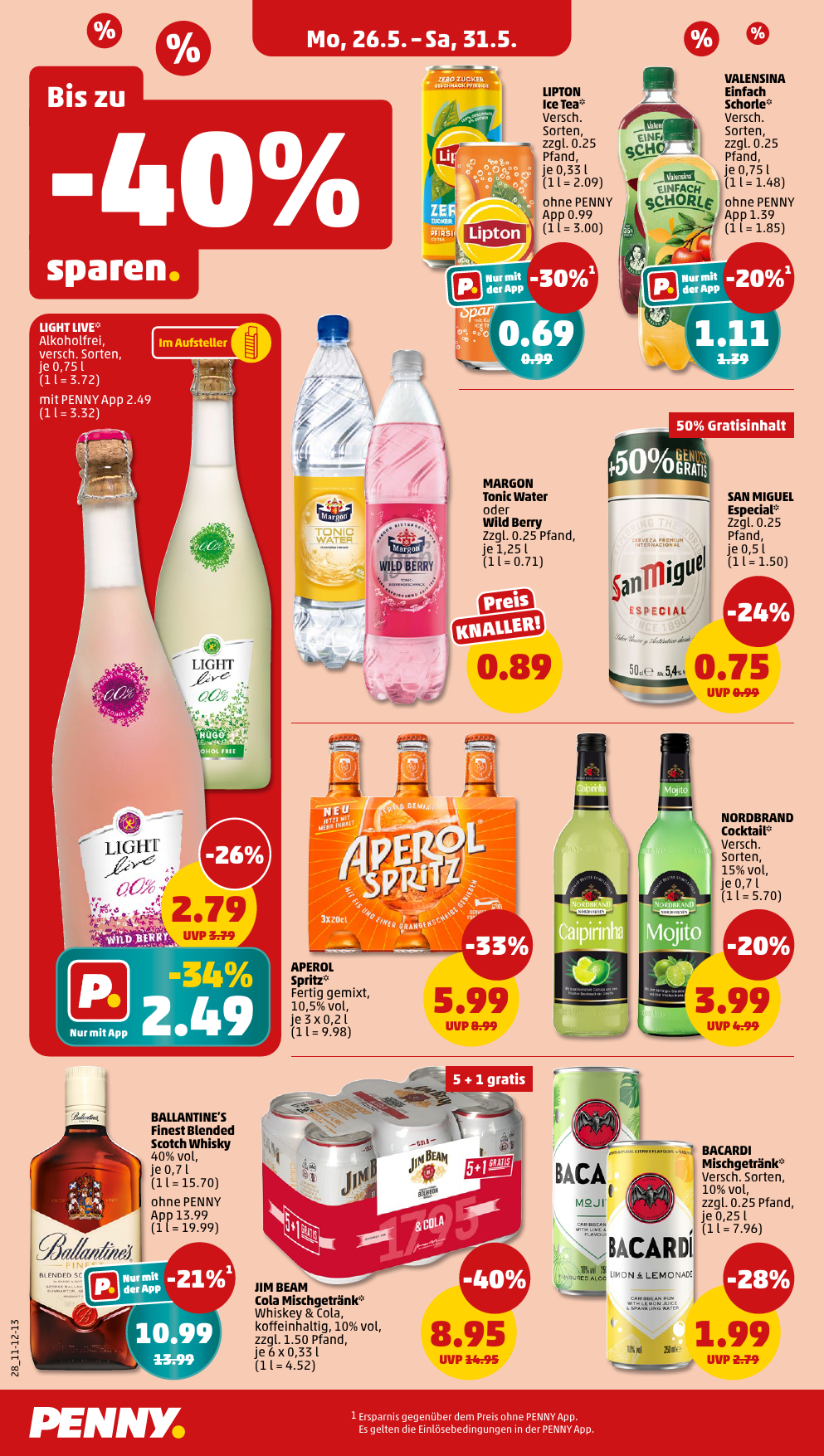 penny - PENNY-Prospekt gültig von 26.05. bis 31.05. - page: 28 penny - PENNY-Prospekt gültig von 26.05. bis 31.05. - page: 28