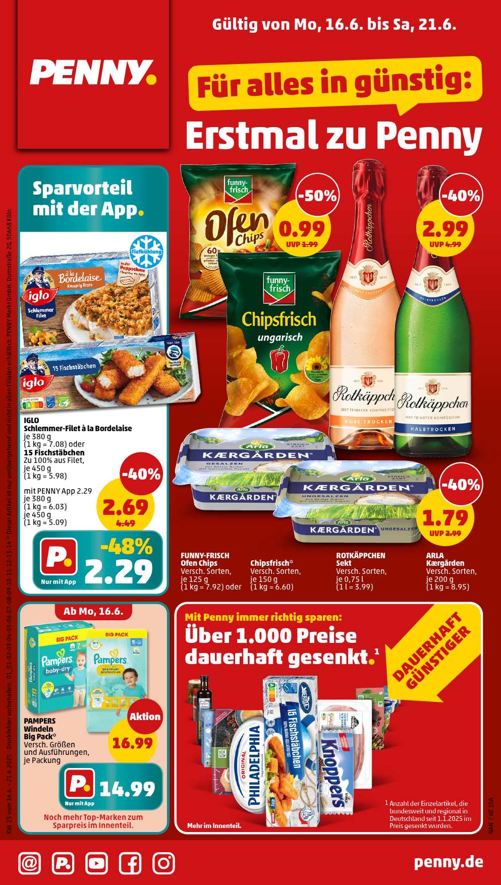 penny - PENNY-Prospekt gültig vom 16.06. bis 21.06. - page: 1 penny - PENNY-Prospekt gültig vom 16.06. bis 21.06. - page: 1