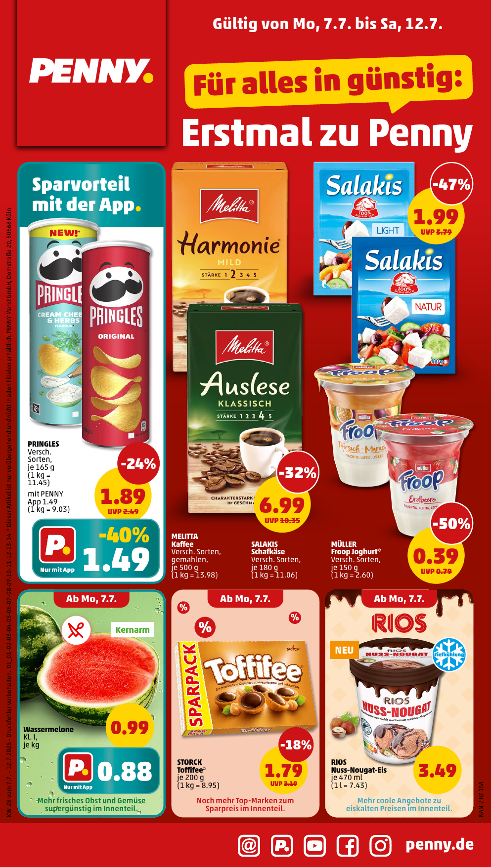penny - PENNY-Prospekt gültig vom 07.07. bis 12.07.