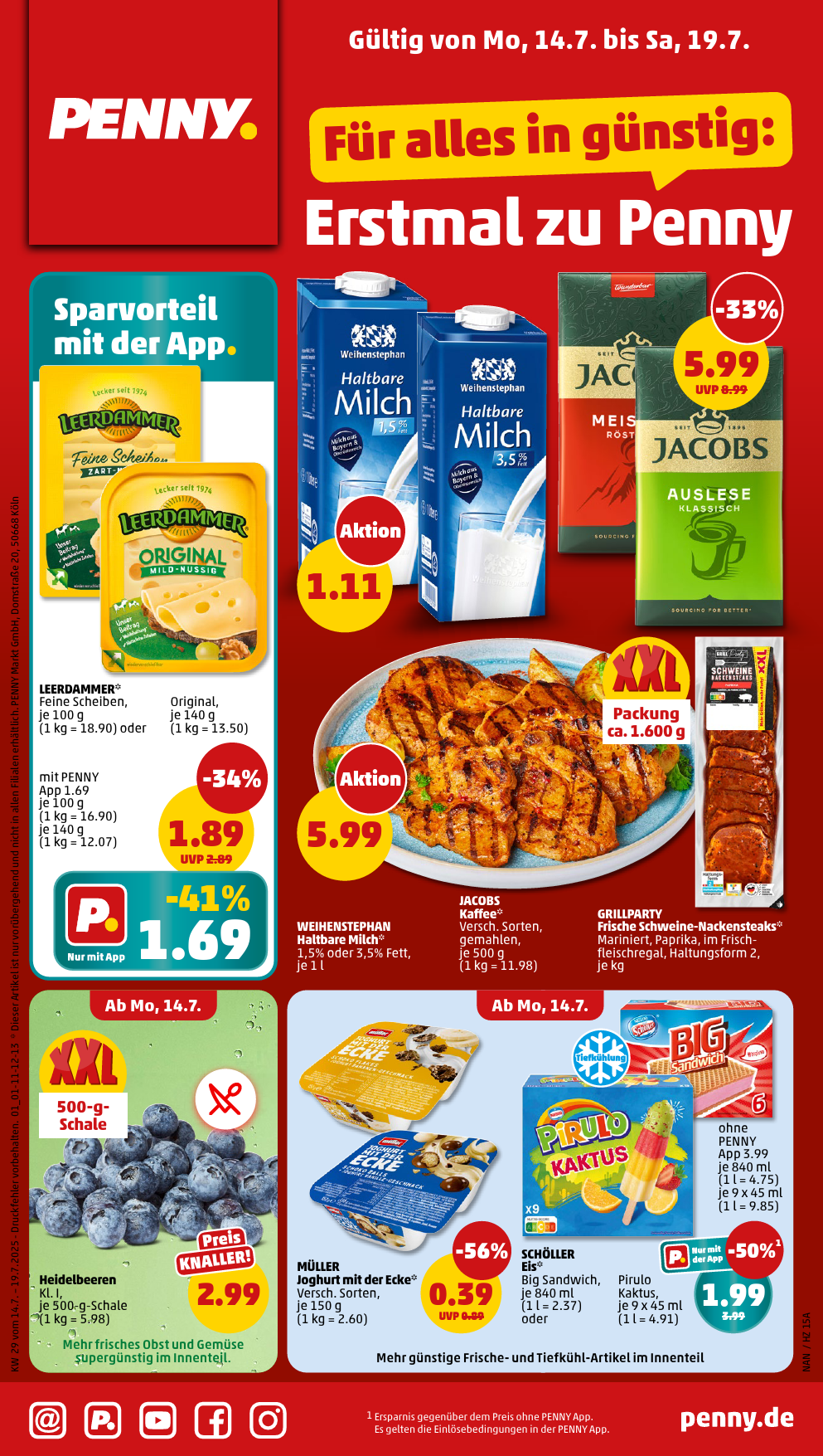 penny - PENNY-Prospekt gültig vom 14.07. bis 19.07.