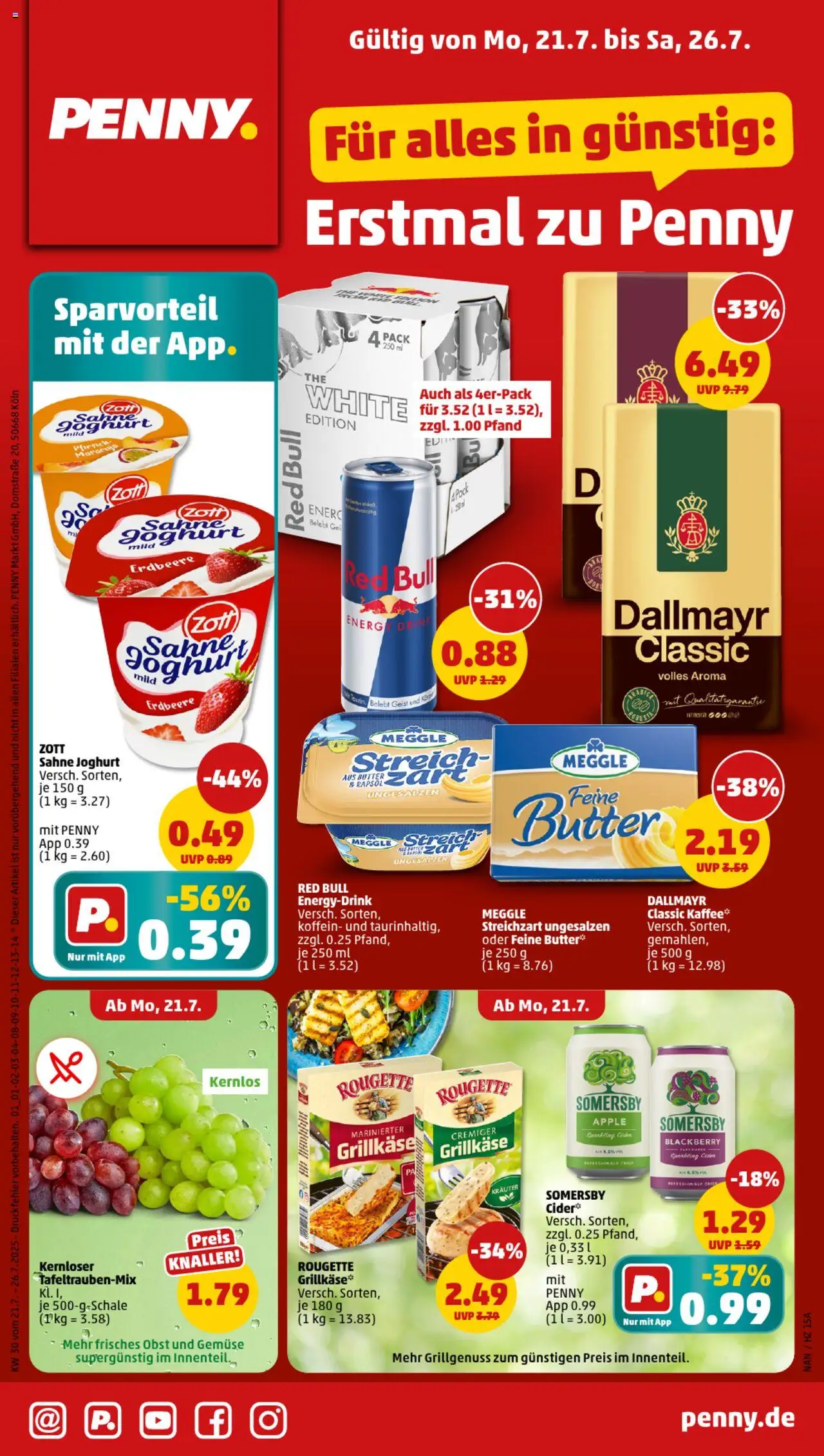 penny - Penny Prospekt ab 21.07.2025 - 26.07.2025