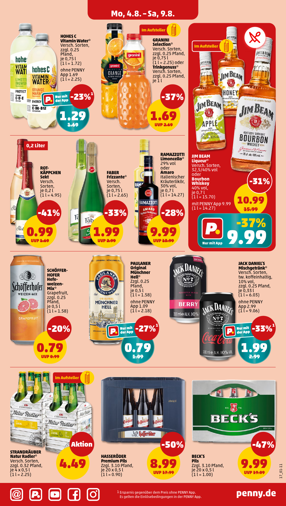 penny - PENNY-Prospekt gültig vom 04.08. bis 09.08. - page: 17 penny - PENNY-Prospekt gültig vom 04.08. bis 09.08. - page: 17