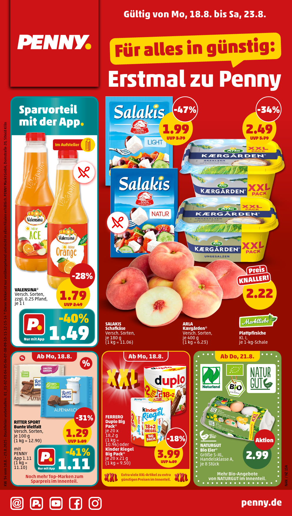 penny - PENNY-Prospekt gültig vom 18.08. bis 23.08.