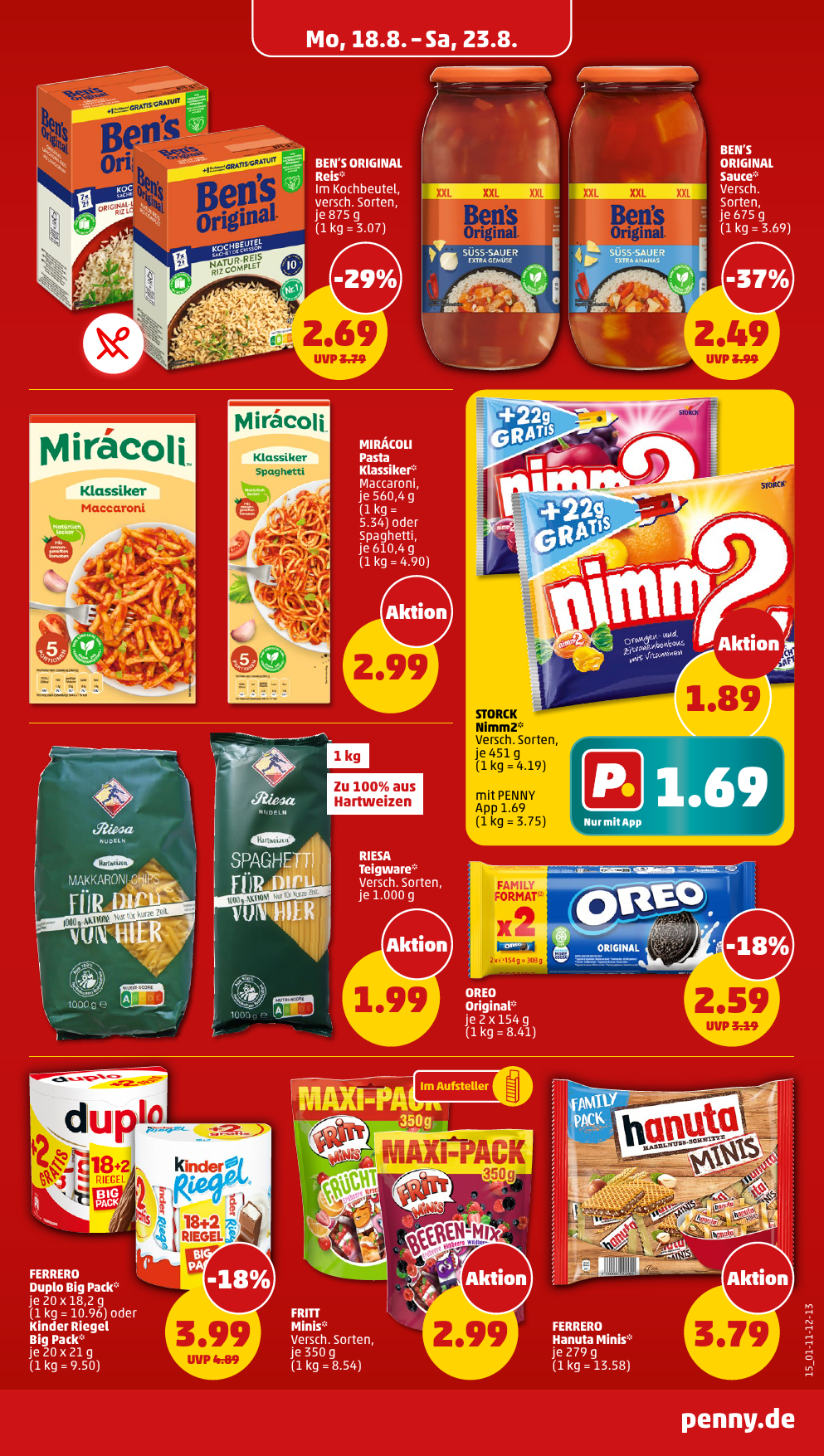 penny - PENNY-Prospekt gültig vom 18.08. bis 23.08. - page: 15