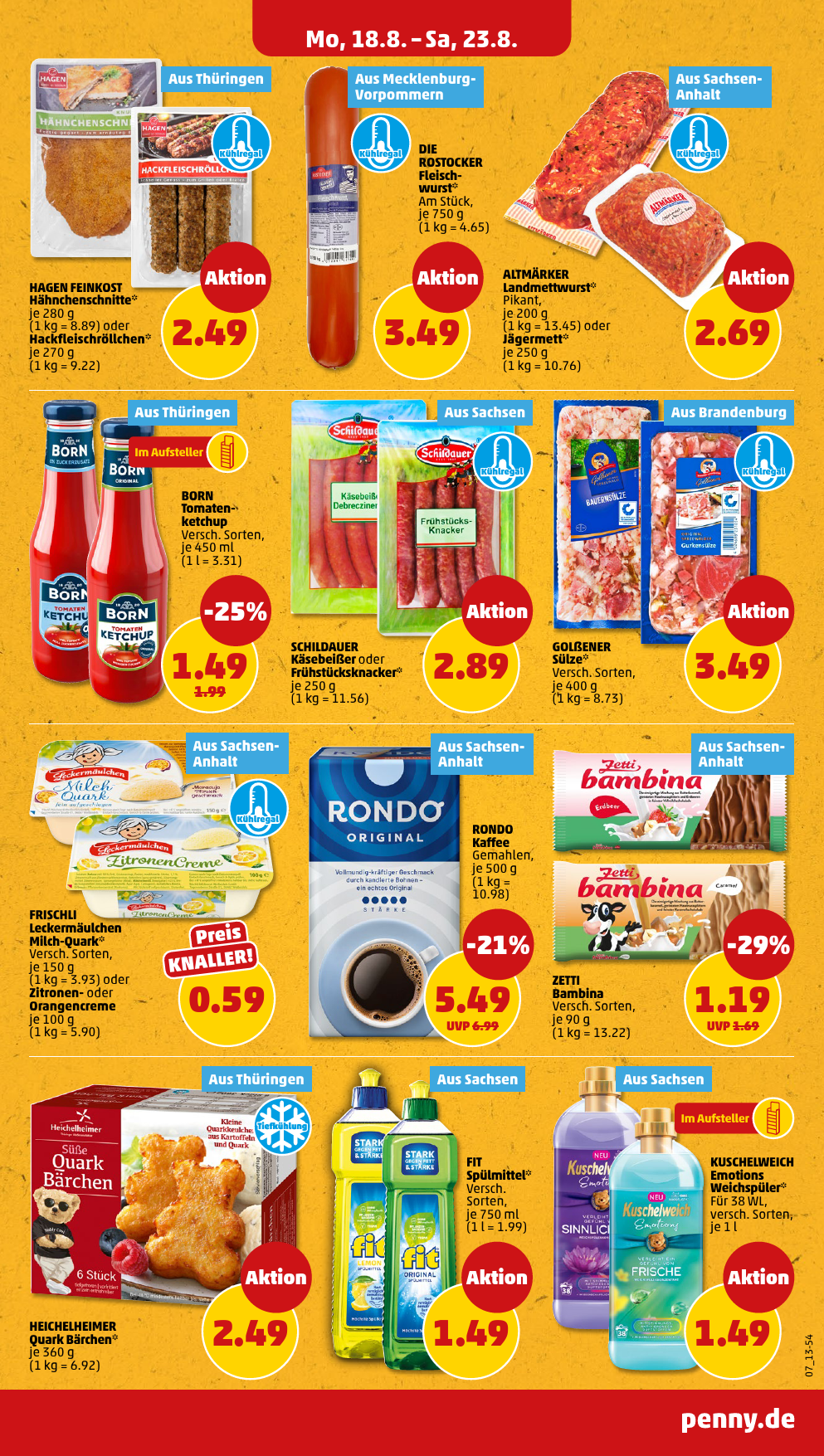 penny - PENNY-Prospekt gültig vom 18.08. bis 23.08. - page: 7