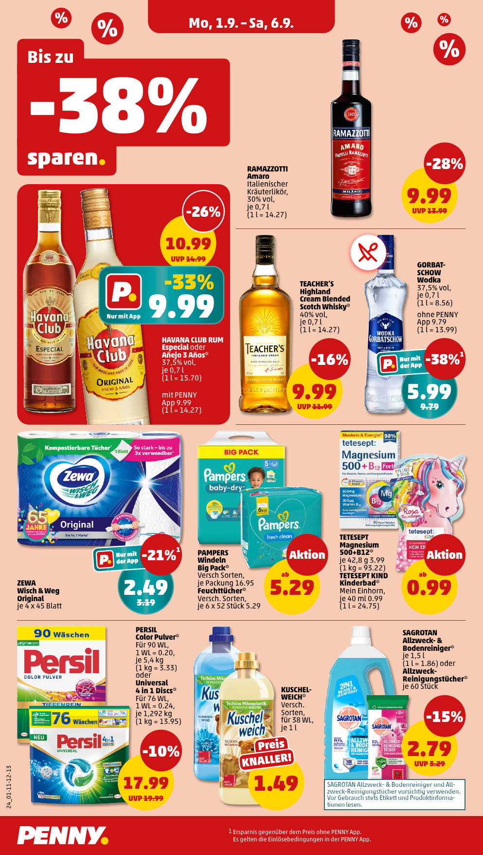 penny - PENNY-Prospekt gültig vom 01.09. bis 06.09. - page: 24 penny - PENNY-Prospekt gültig vom 01.09. bis 06.09. - page: 24