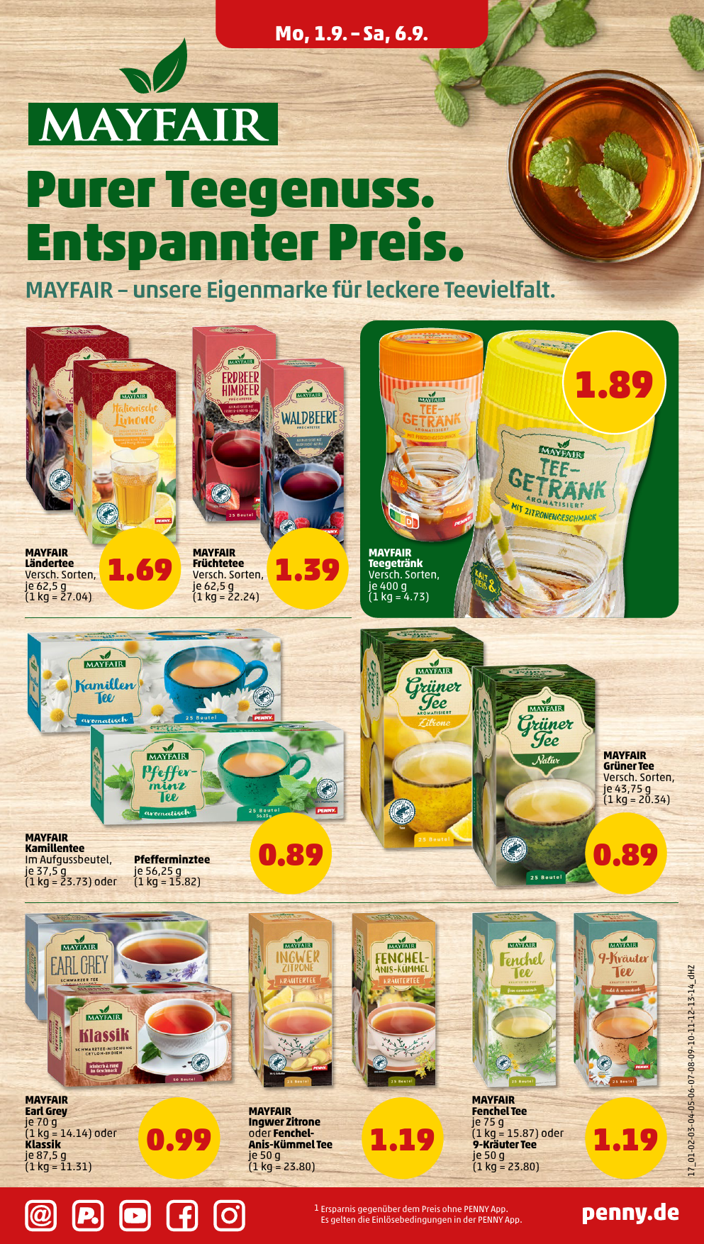 penny - PENNY-Prospekt gültig vom 01.09. bis 06.09. - page: 17 penny - PENNY-Prospekt gültig vom 01.09. bis 06.09. - page: 17