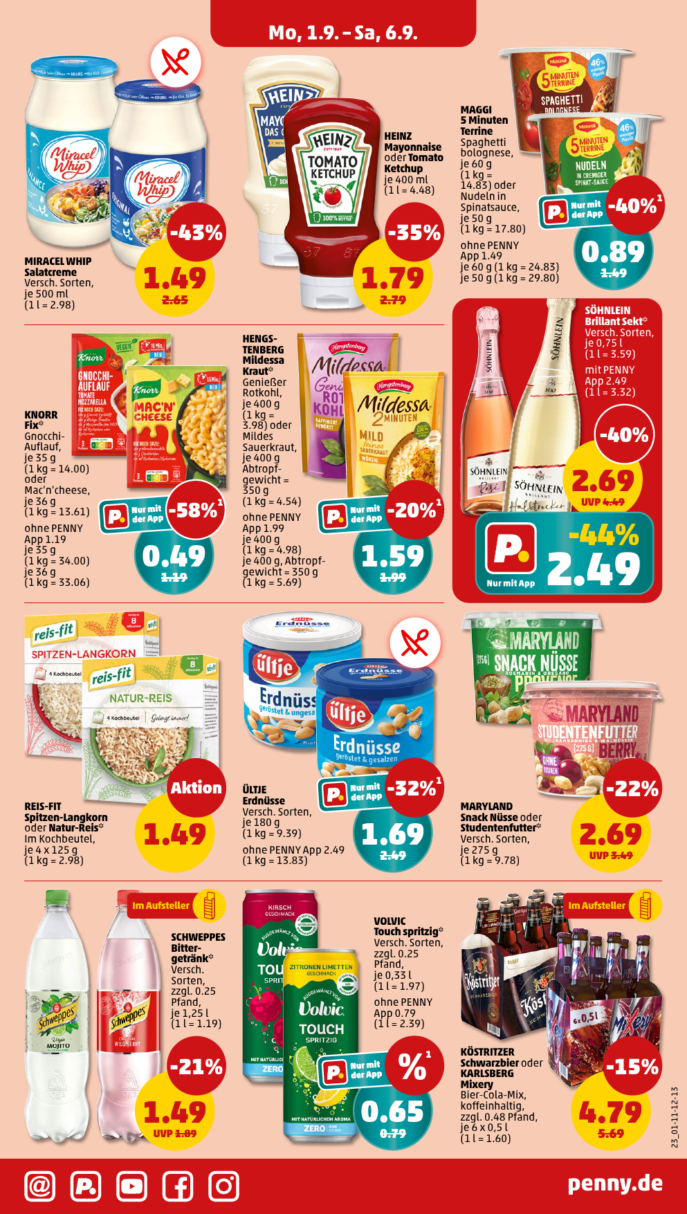 penny - PENNY-Prospekt gültig vom 01.09. bis 06.09. - page: 23 penny - PENNY-Prospekt gültig vom 01.09. bis 06.09. - page: 23