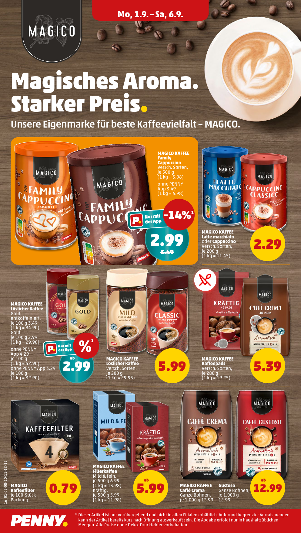 penny - PENNY-Prospekt gültig vom 01.09. bis 06.09. - page: 16 penny - PENNY-Prospekt gültig vom 01.09. bis 06.09. - page: 16