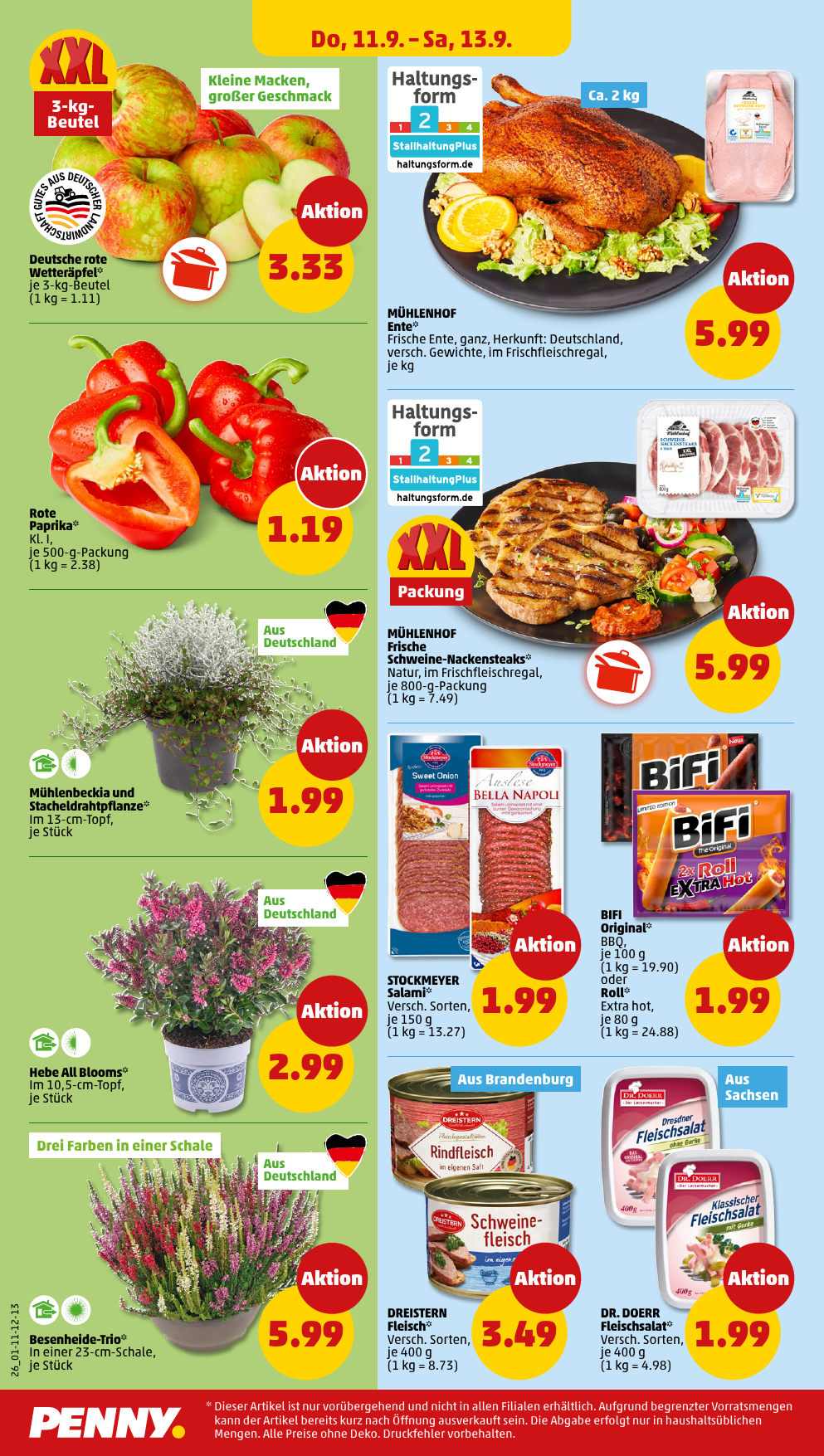 penny - PENNY-Prospekt gültig vom 08.09. bis 13.09. - page: 26