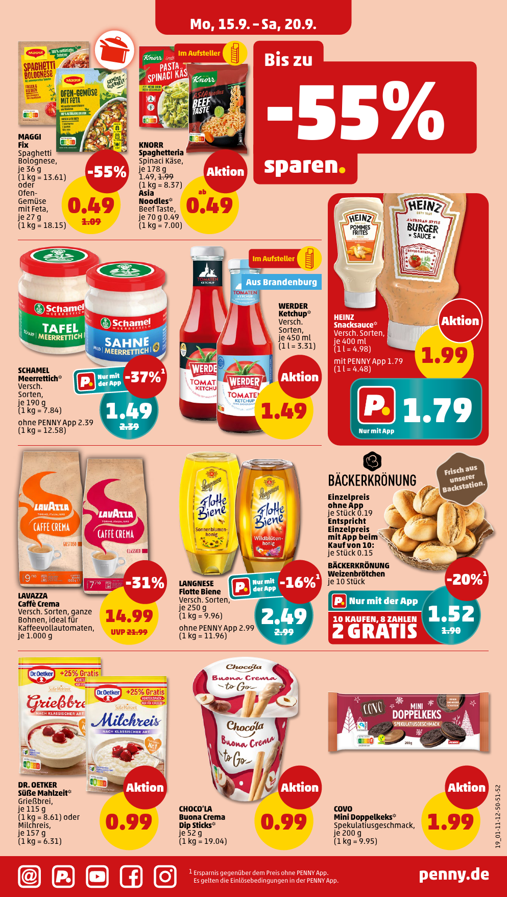 penny - PENNY-Prospekt gültig vom 15.09. bis 20.09. - page: 19