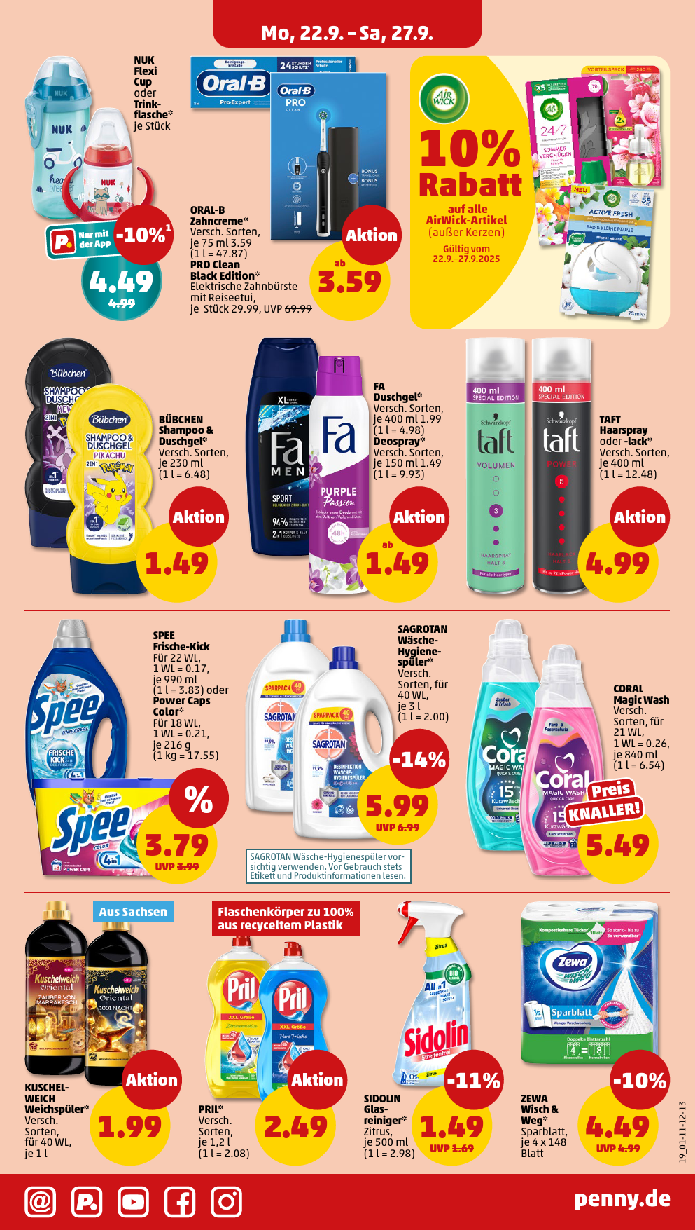 penny - PENNY-Prospekt gültig vom 22.09. bis 27.09. - page: 21 penny - PENNY-Prospekt gültig vom 22.09. bis 27.09. - page: 21