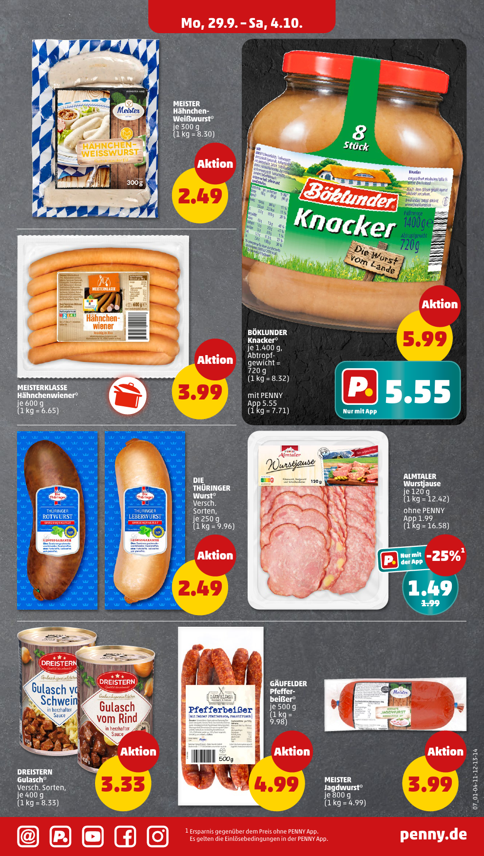penny - PENNY-Prospekt gültig vom 29.09. bis 04.10. - page: 7 penny - PENNY-Prospekt gültig vom 29.09. bis 04.10. - page: 7