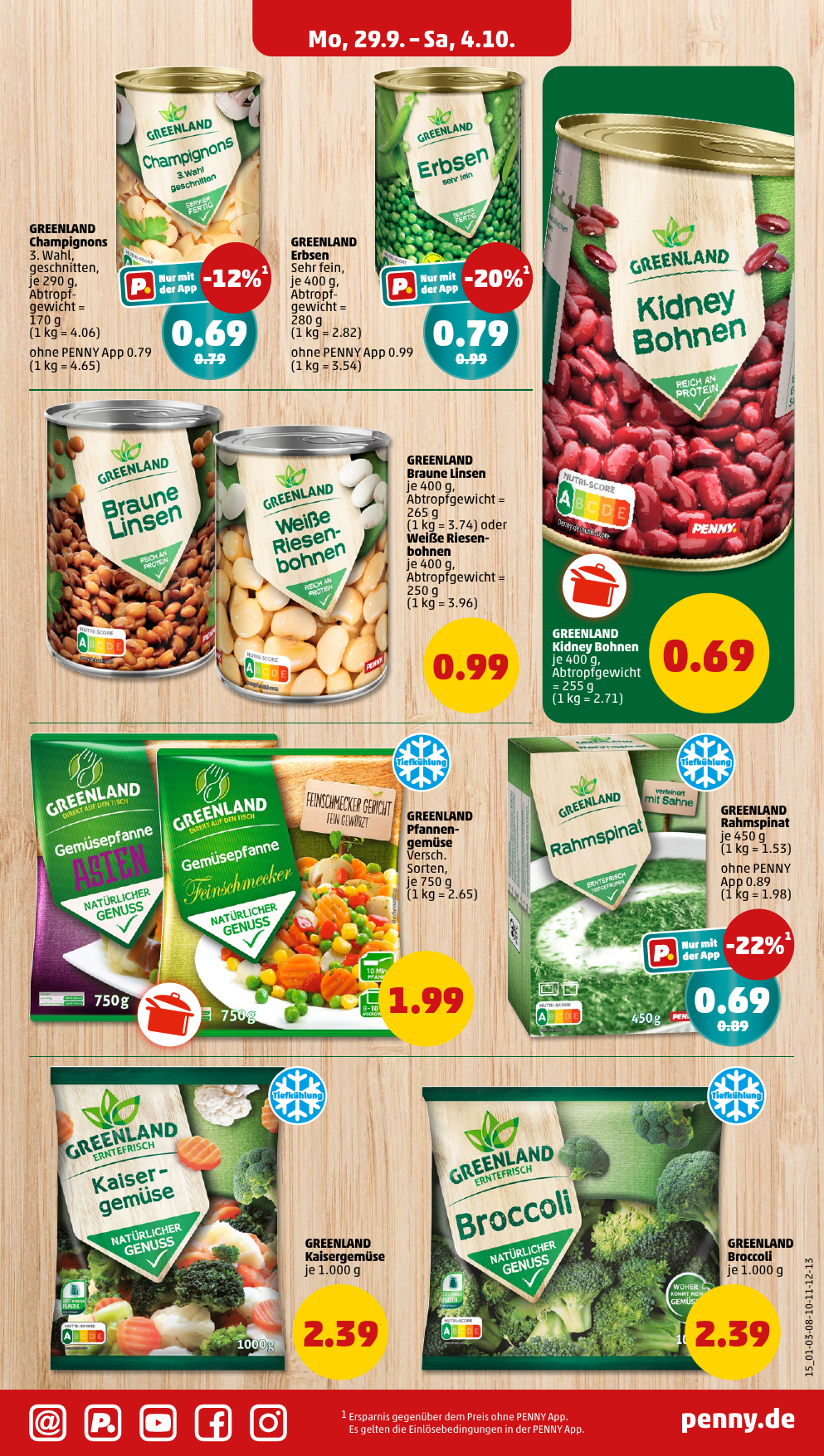penny - PENNY-Prospekt gültig vom 29.09. bis 04.10. - page: 15 penny - PENNY-Prospekt gültig vom 29.09. bis 04.10. - page: 15