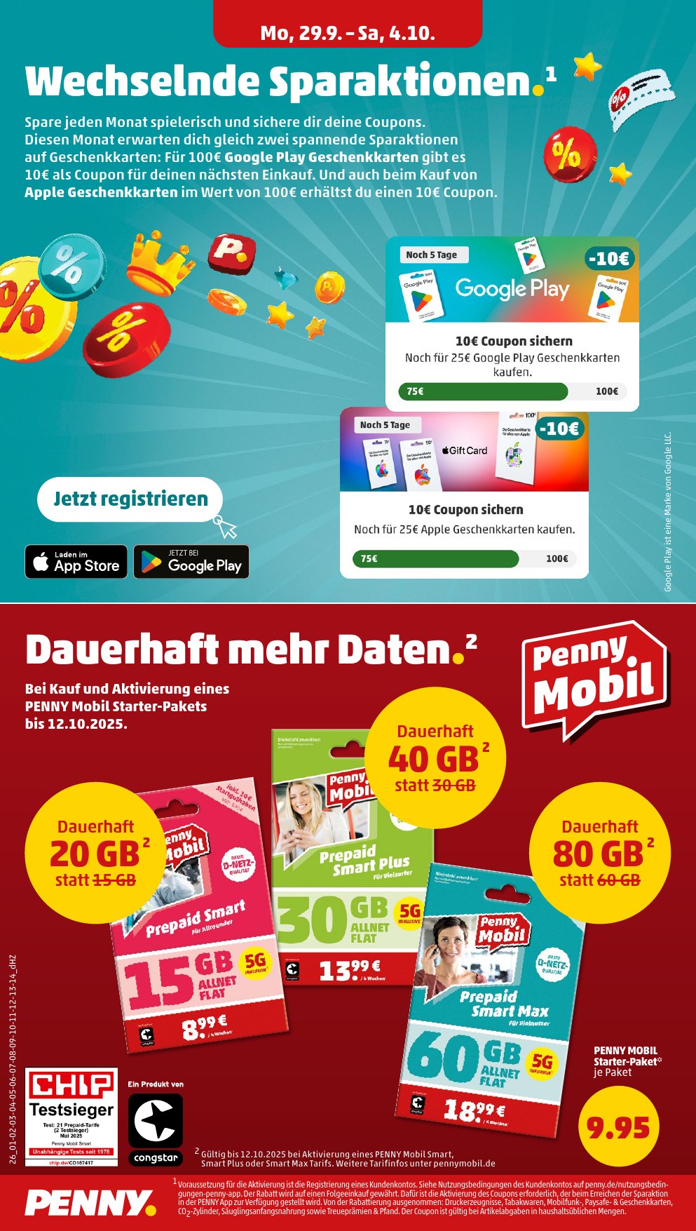penny - PENNY-Prospekt gültig vom 29.09. bis 04.10. - page: 26 penny - PENNY-Prospekt gültig vom 29.09. bis 04.10. - page: 26