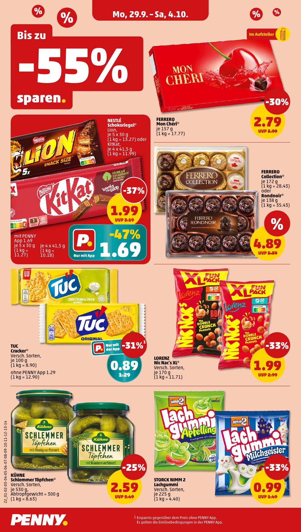 penny - PENNY-Prospekt gültig vom 29.09. bis 04.10. - page: 22 penny - PENNY-Prospekt gültig vom 29.09. bis 04.10. - page: 22
