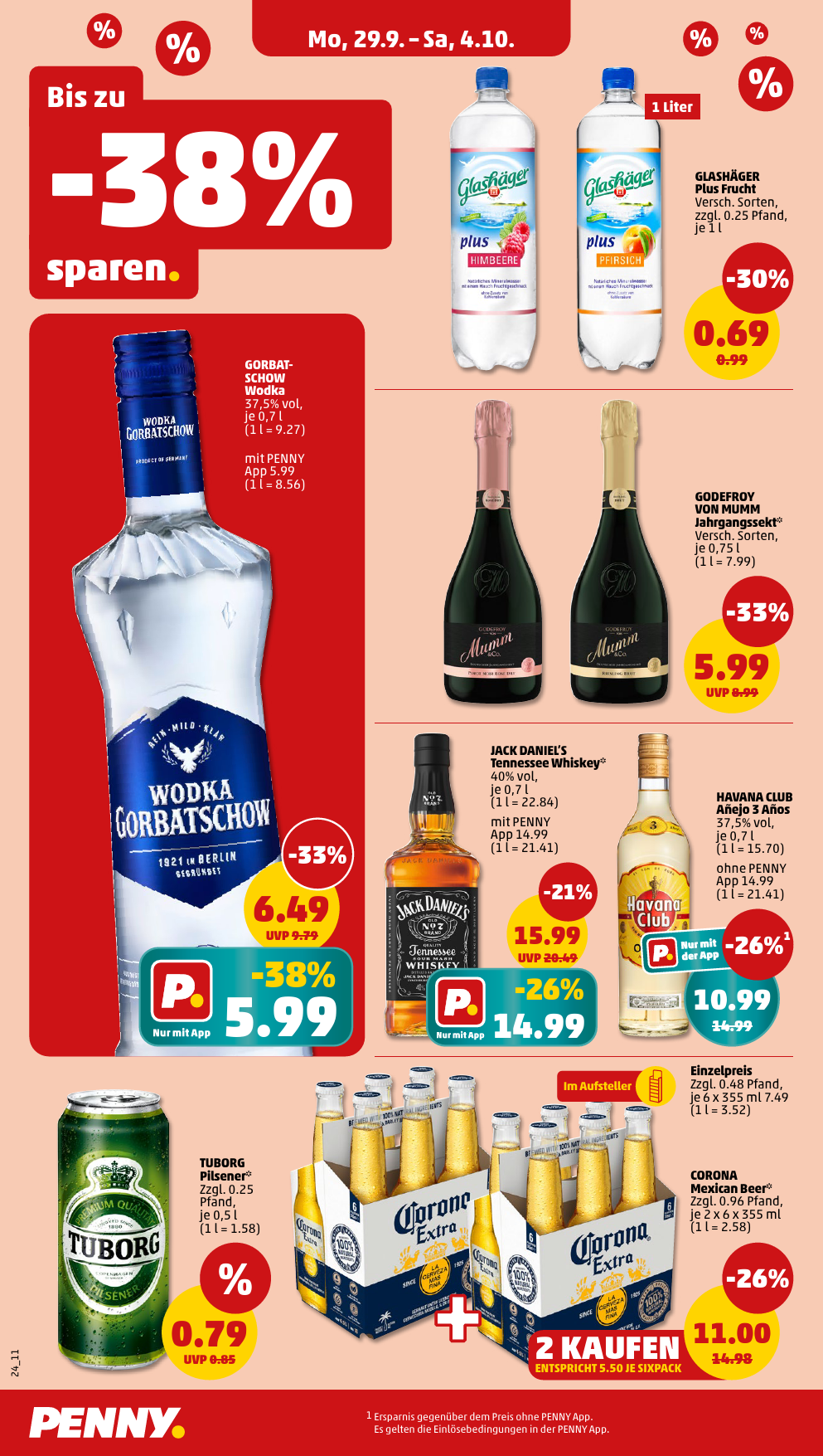 penny - PENNY-Prospekt gültig vom 29.09. bis 04.10. - page: 24 penny - PENNY-Prospekt gültig vom 29.09. bis 04.10. - page: 24