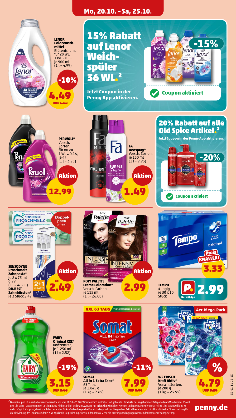 penny - PENNY-Prospekt gültig vom 20.10. bis 25.10. - page: 23 penny - PENNY-Prospekt gültig vom 20.10. bis 25.10. - page: 23
