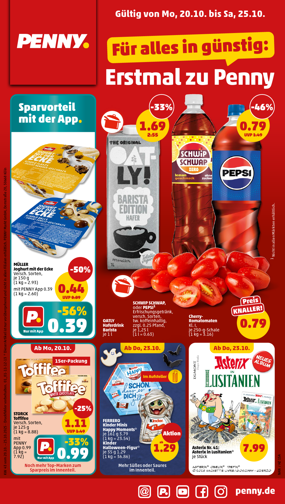 penny - PENNY-Prospekt gültig vom 20.10. bis 25.10.