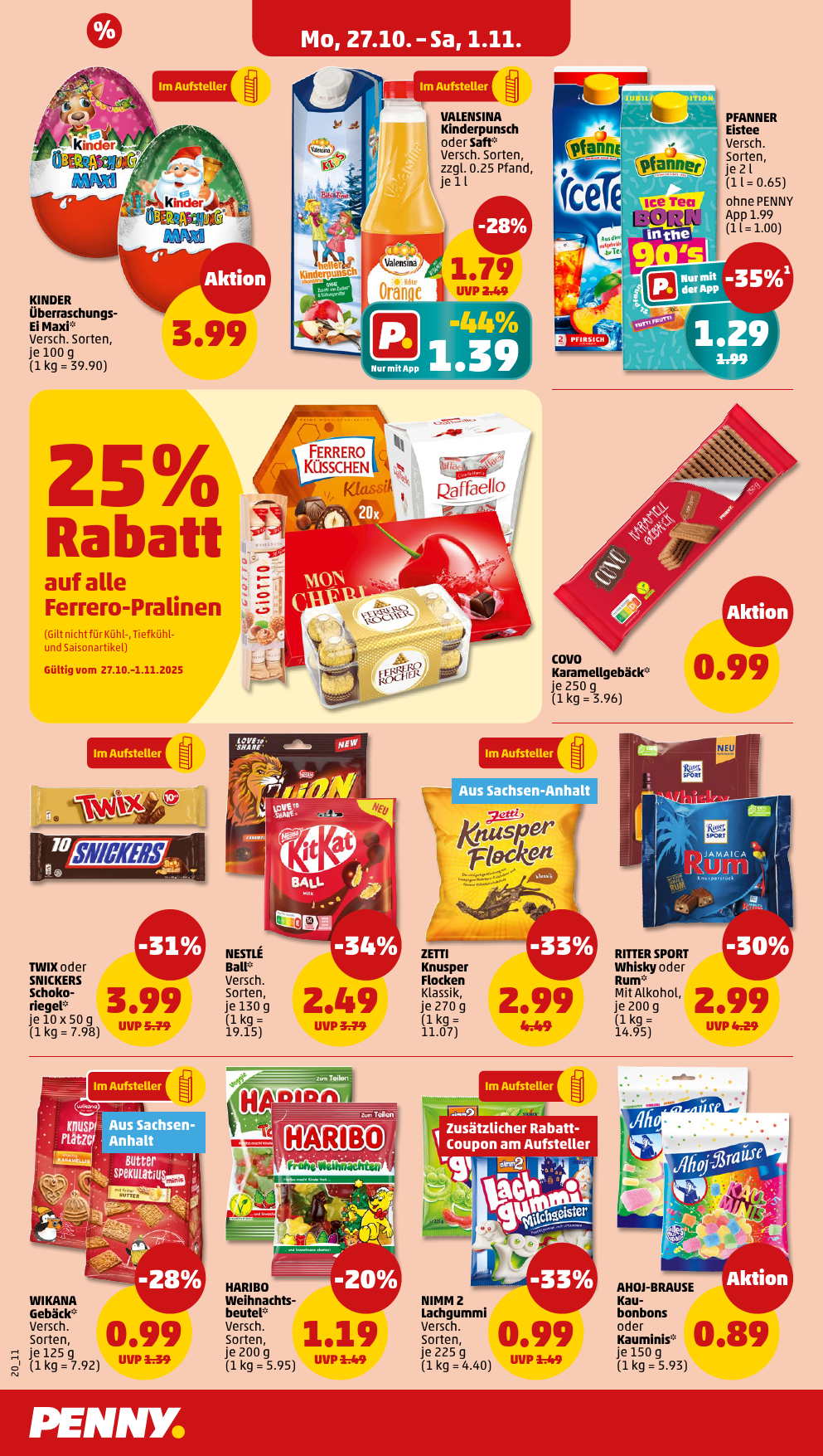 penny - PENNY-Prospekt gültig vom 27.10. bis 01.11. - page: 22 penny - PENNY-Prospekt gültig vom 27.10. bis 01.11. - page: 22