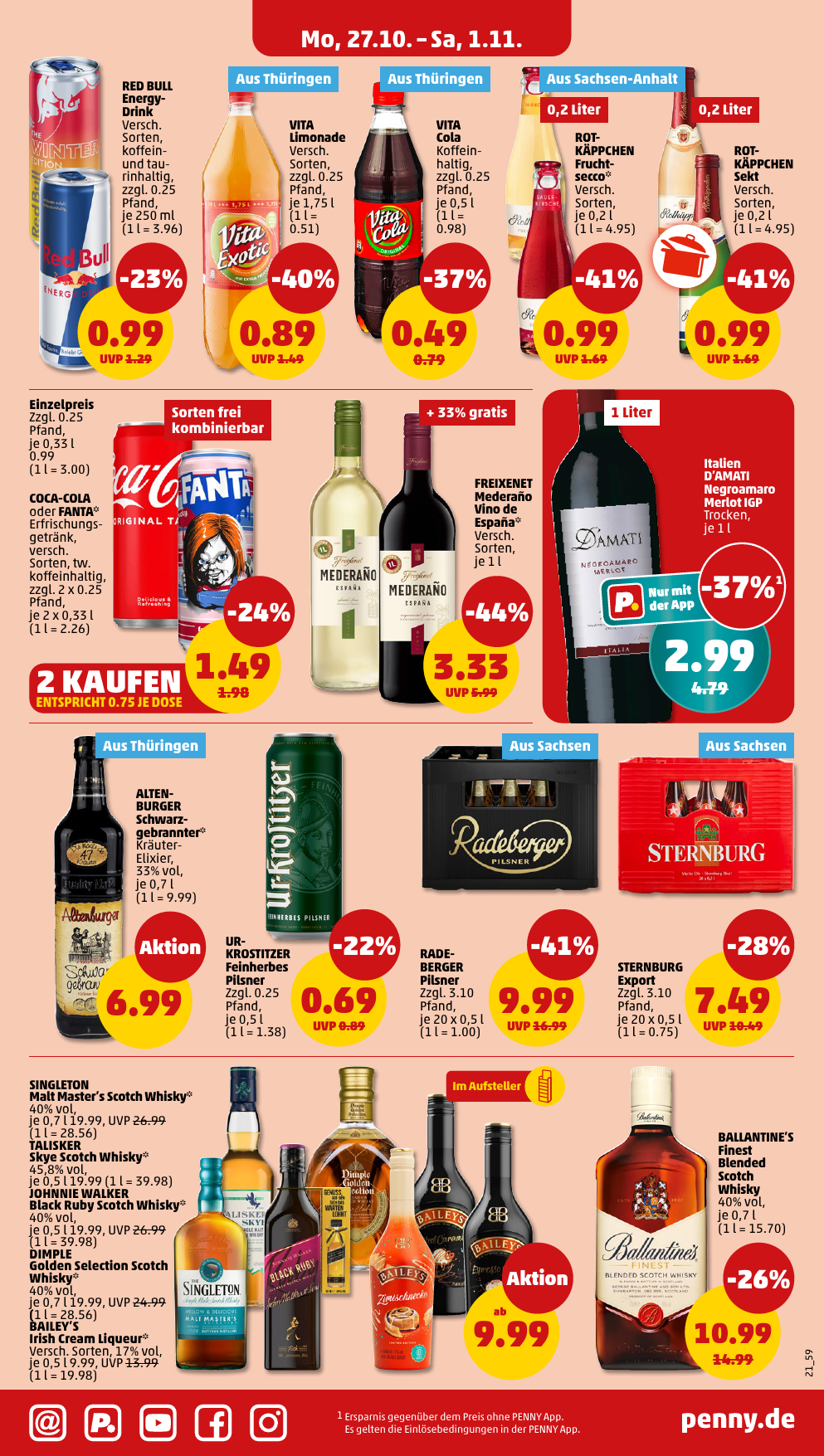 penny - PENNY-Prospekt gültig vom 27.10. bis 01.11. - page: 23 penny - PENNY-Prospekt gültig vom 27.10. bis 01.11. - page: 23