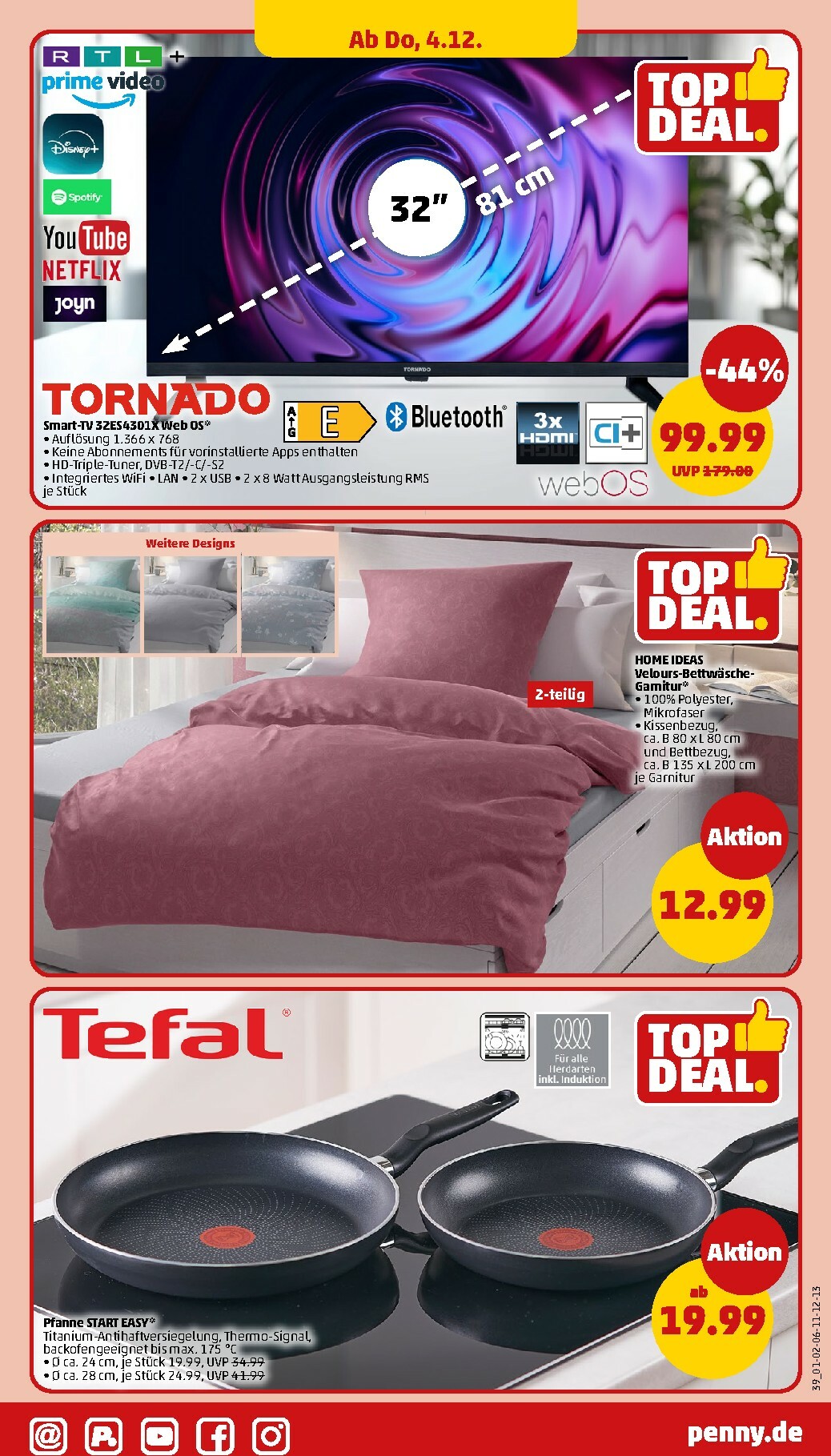 penny - PENNY-Prospekt gültig vom 01.12. bis 06.12. - page: 43