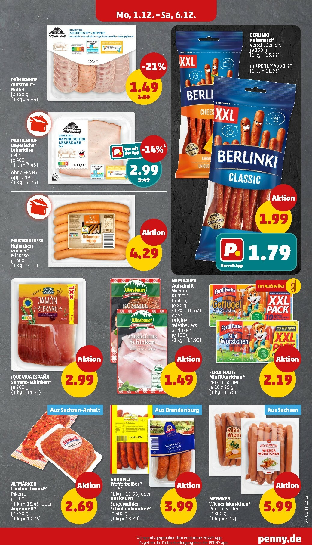 penny - PENNY-Prospekt gültig vom 01.12. bis 06.12. - page: 9