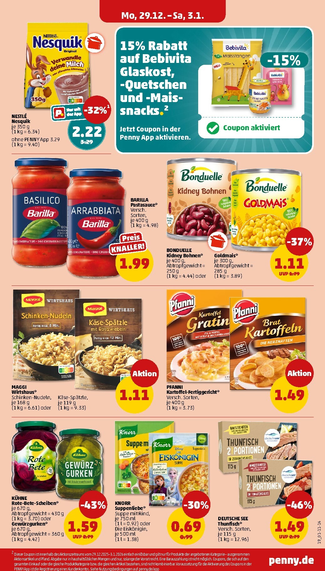 penny - PENNY-Prospekt gültig vom 29.12. bis 03.01. - page: 19