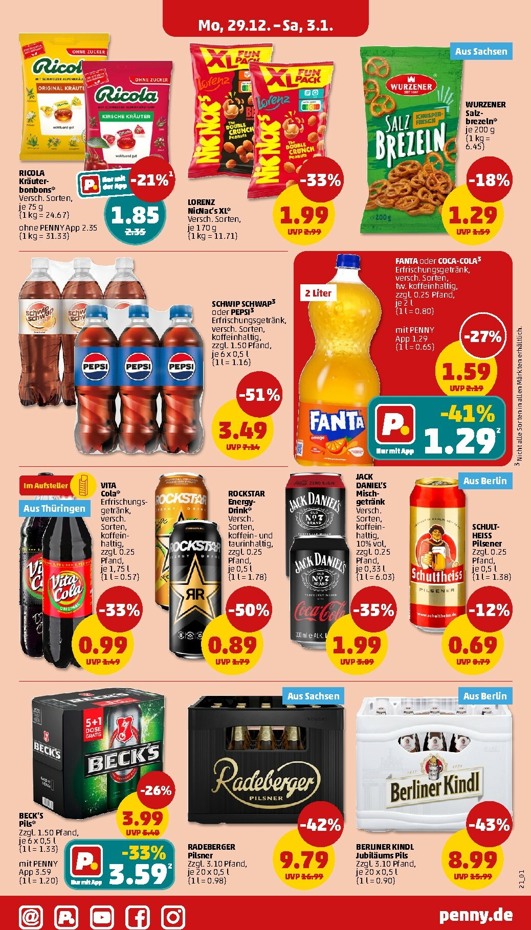 penny - PENNY-Prospekt gültig vom 29.12. bis 03.01. - page: 21