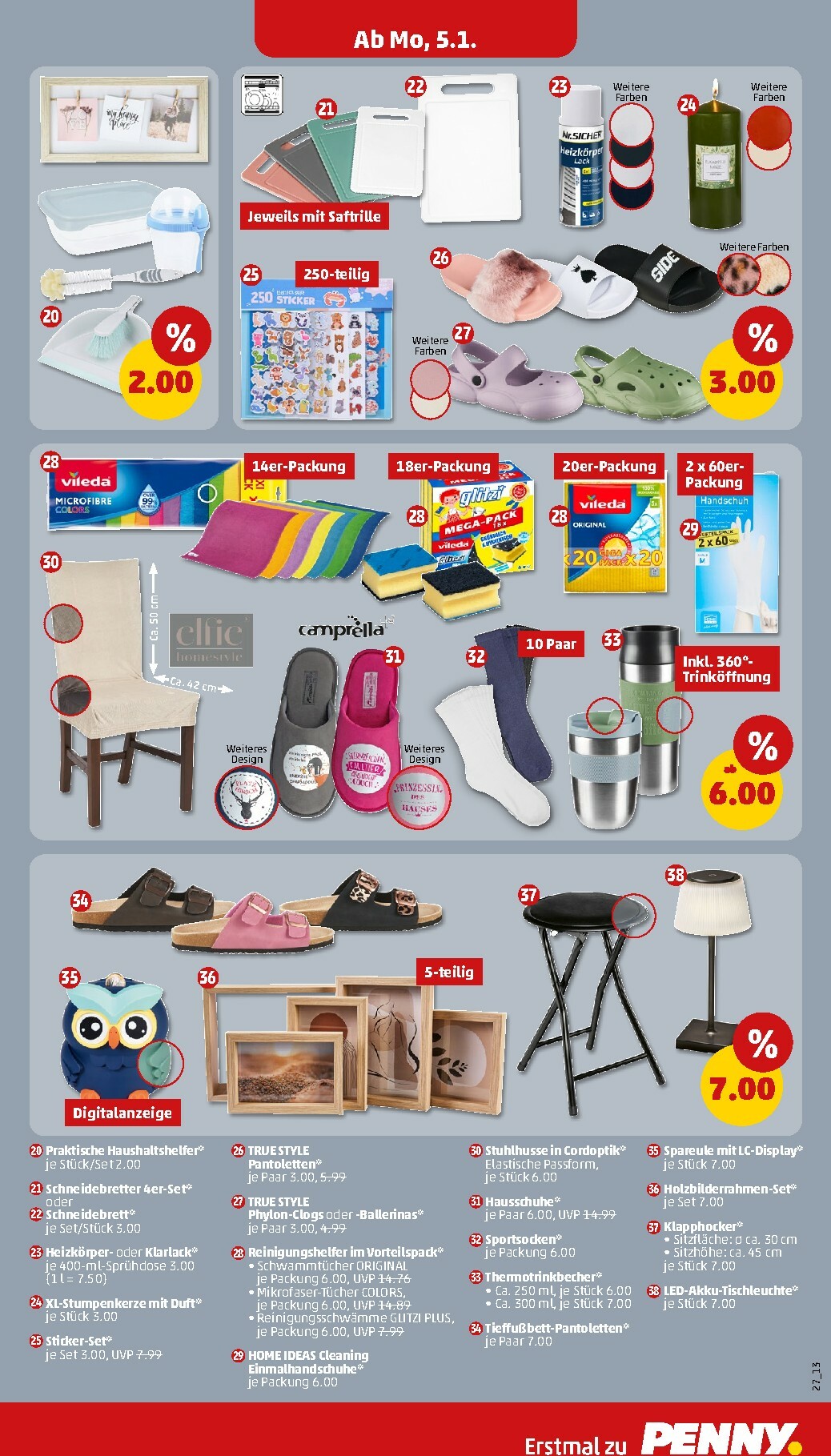 penny - PENNY-Prospekt gültig vom 05.01. bis 10.01. - page: 27